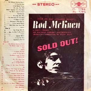Rod McKuen - At Carnegie Hall