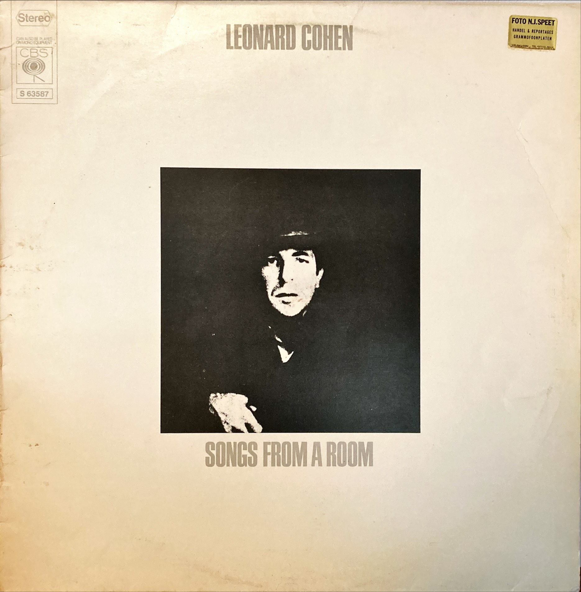 Leonard Cohen Songs From A Room Retro Dj Yuppe Fish Leonard Cohen Songs From A Room Retro Dj Yuppe Fish