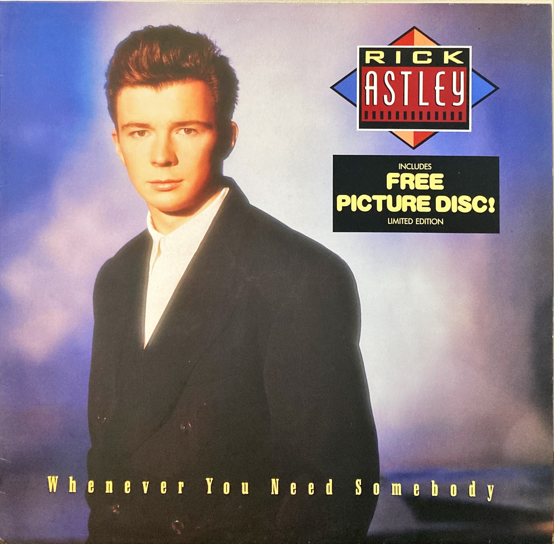 Rick Astley - Whenever You Need Somebody