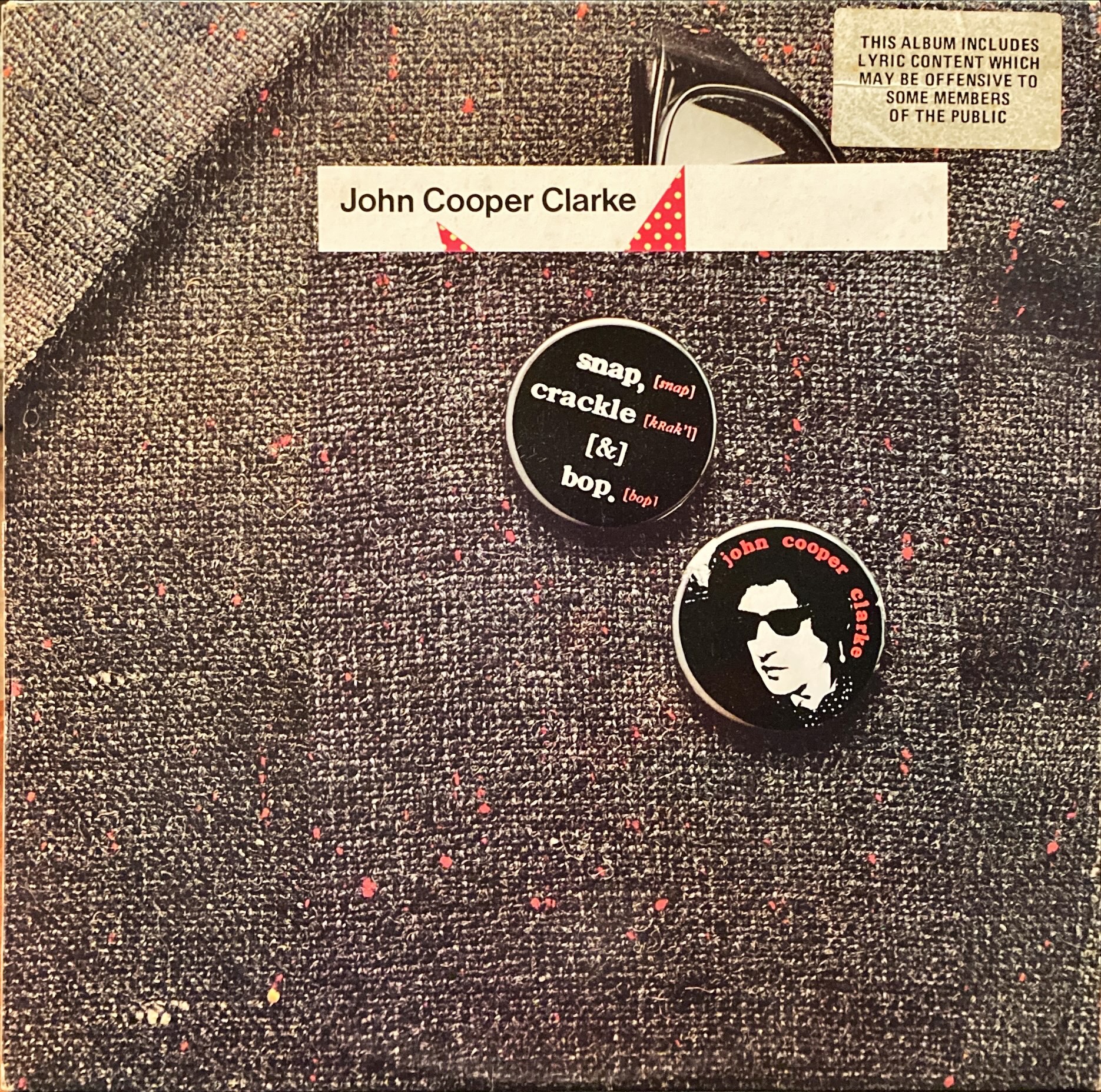 John Cooper Clarke - Snap, Crackle & Bop