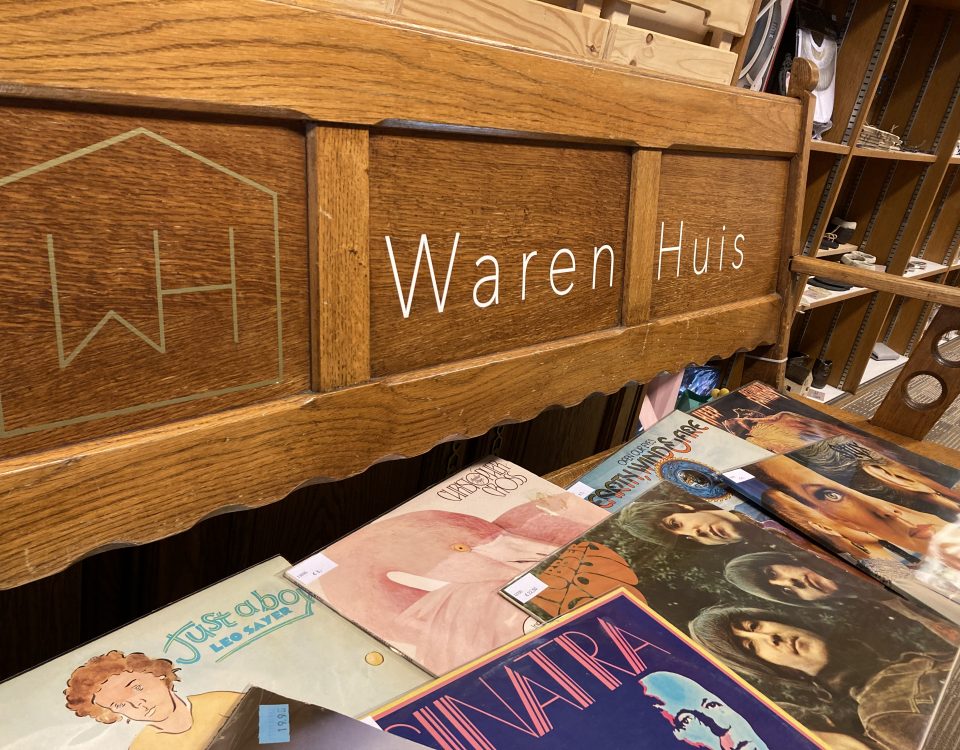 Warenhuis conceptstore weer geopend ook voor platen