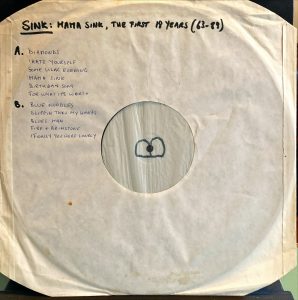 Sink - Mama Sink. The First 18 Years (1963-89)