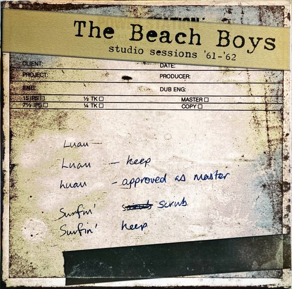 Beach Boys, The - Studio Sessions '61-'62