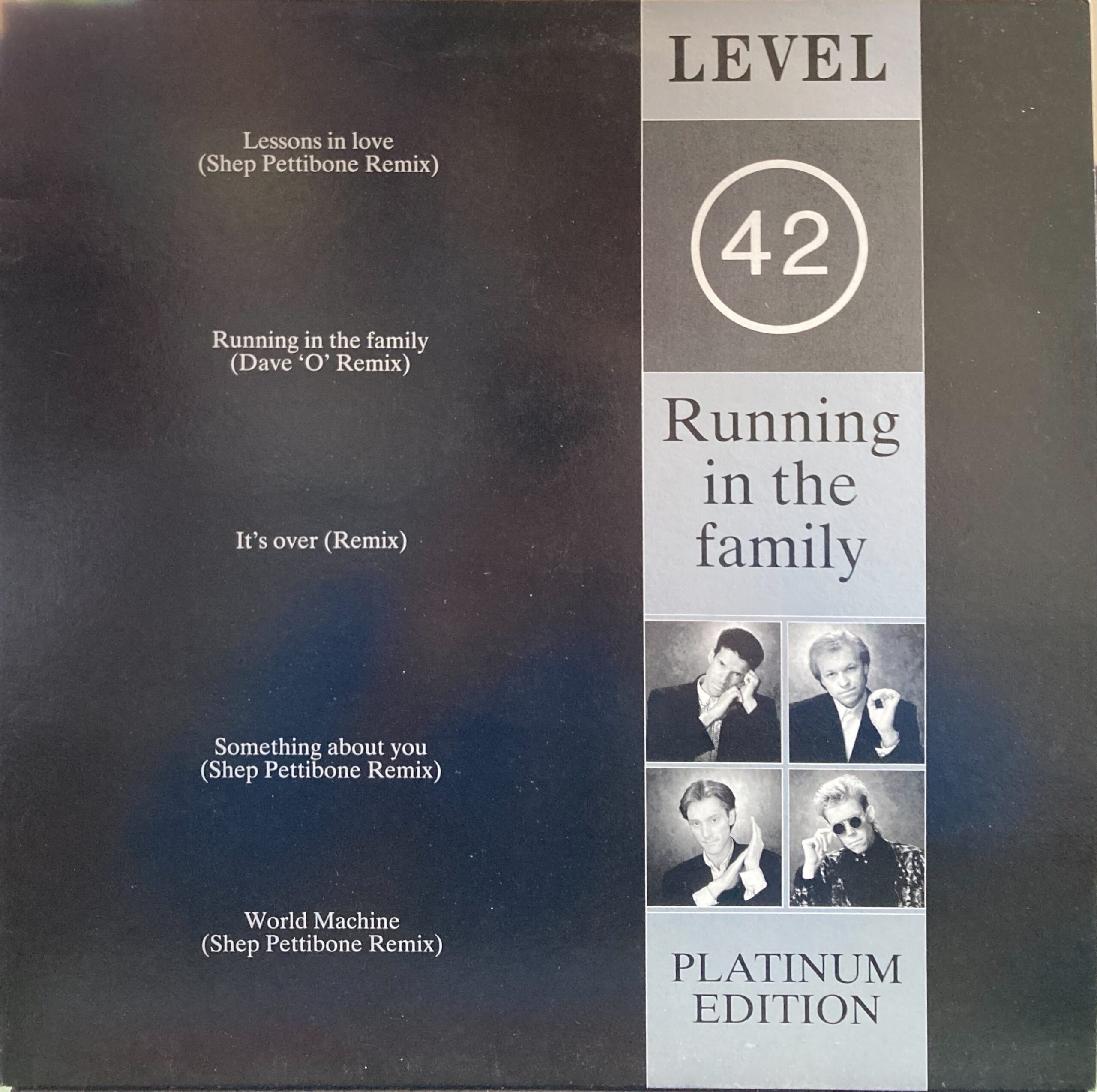 Level 42 - Running In The Family (Platinum Edition)