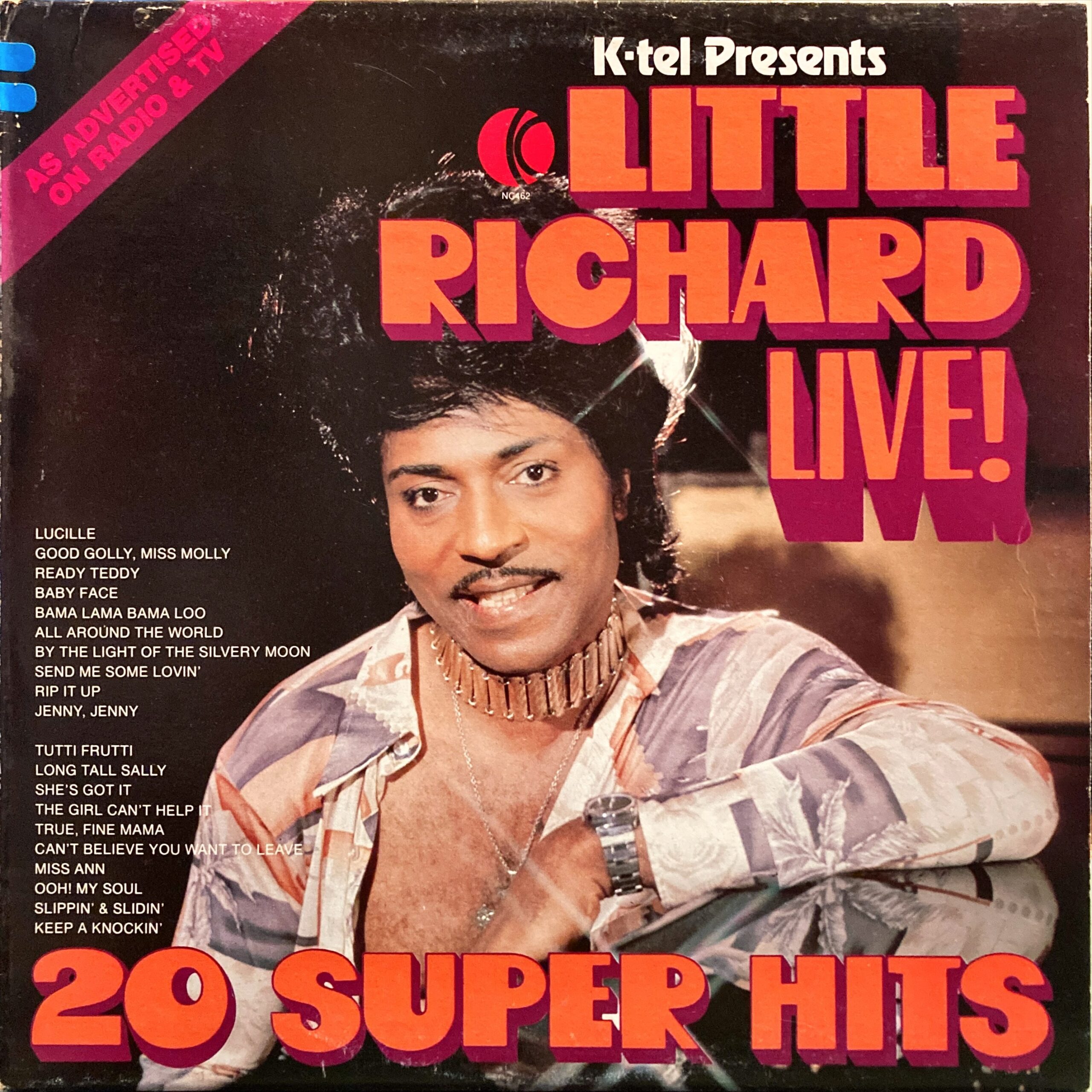 Little Richard - K-tel Presents Little Richard Live! 20 Super Hits