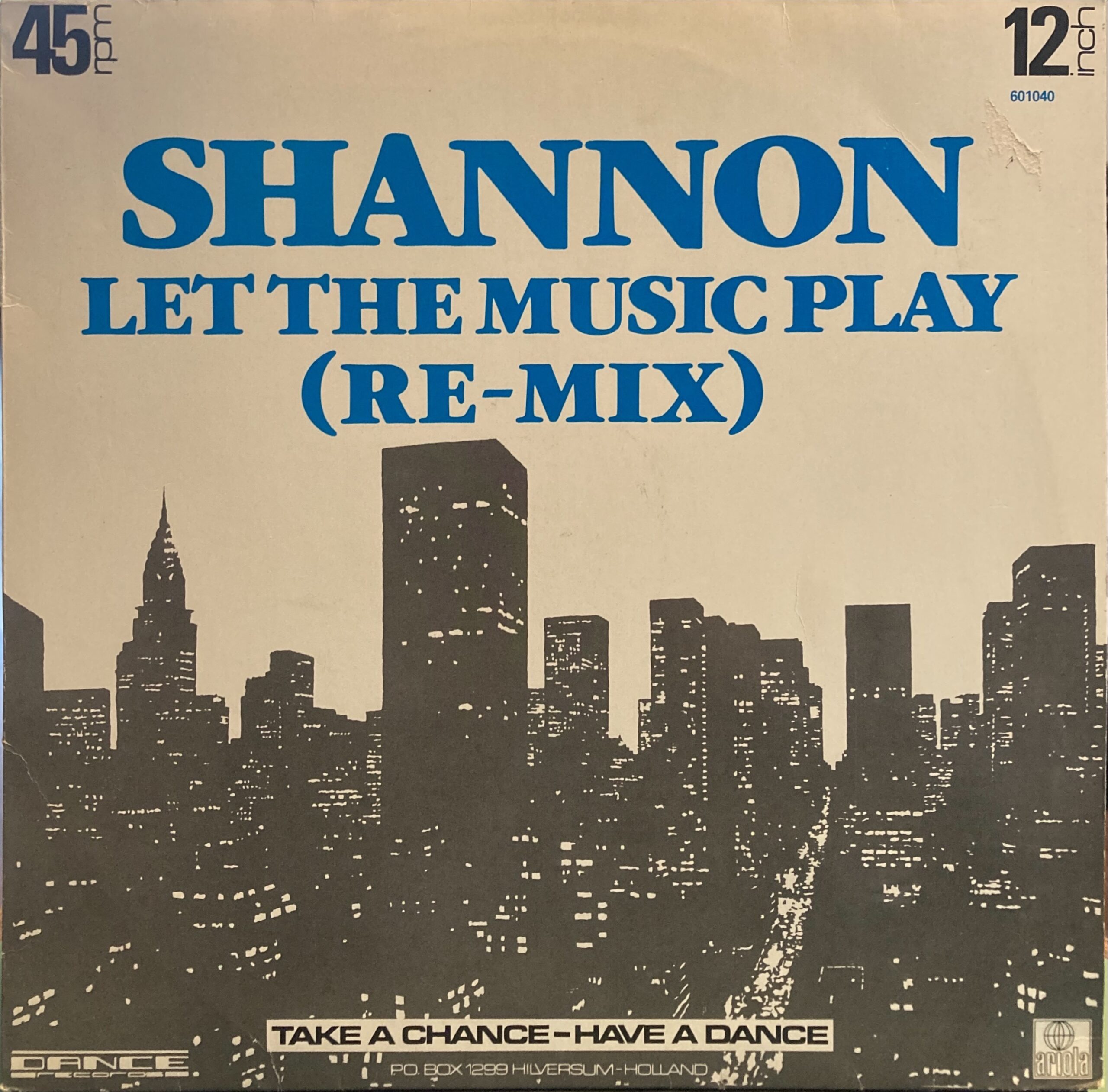 Shannon - Let The Music Play (Re-Mix)