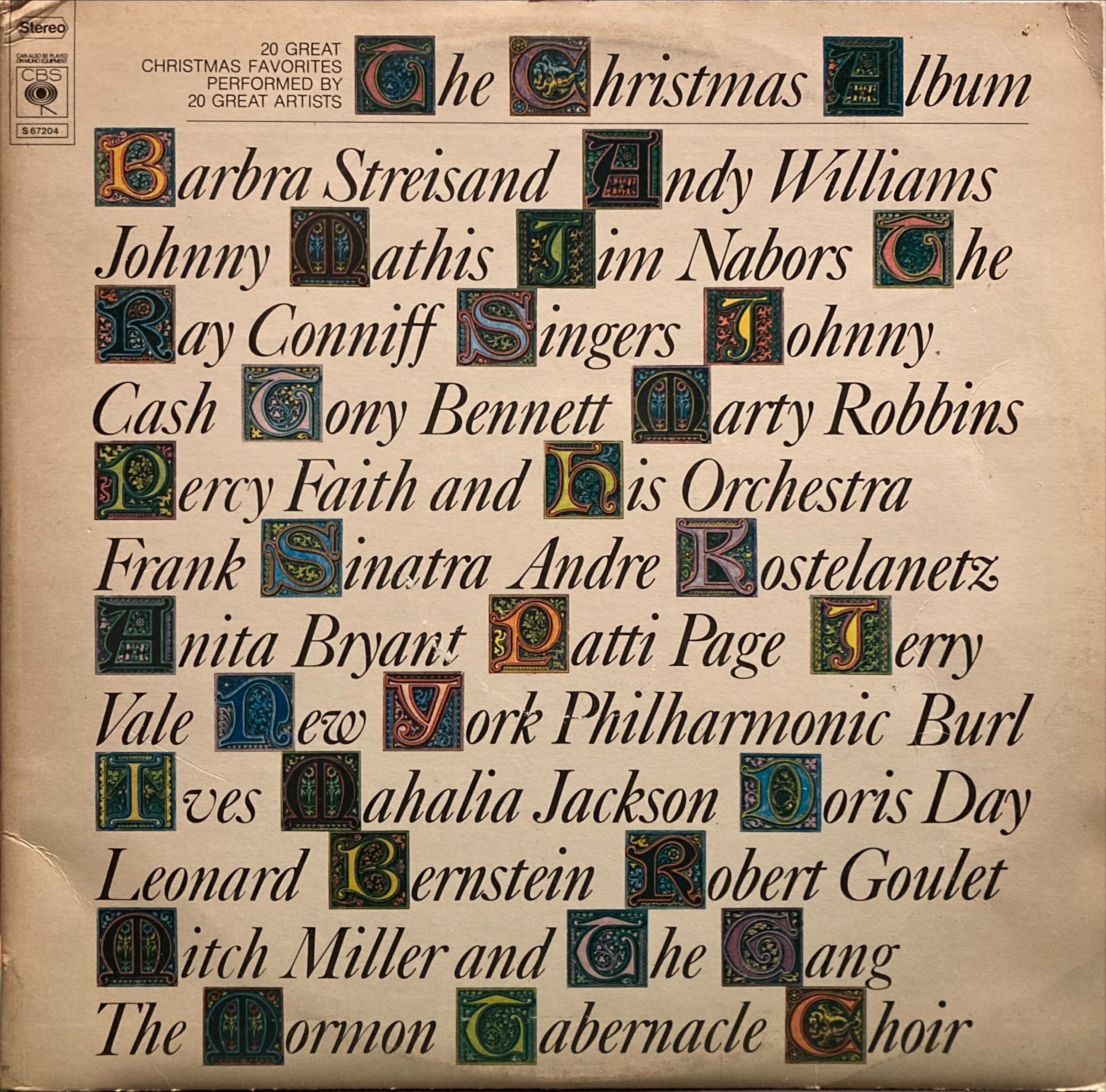 Various - Christmas Album, The: 20 Great Christmas Favorites By 20 Great Artists