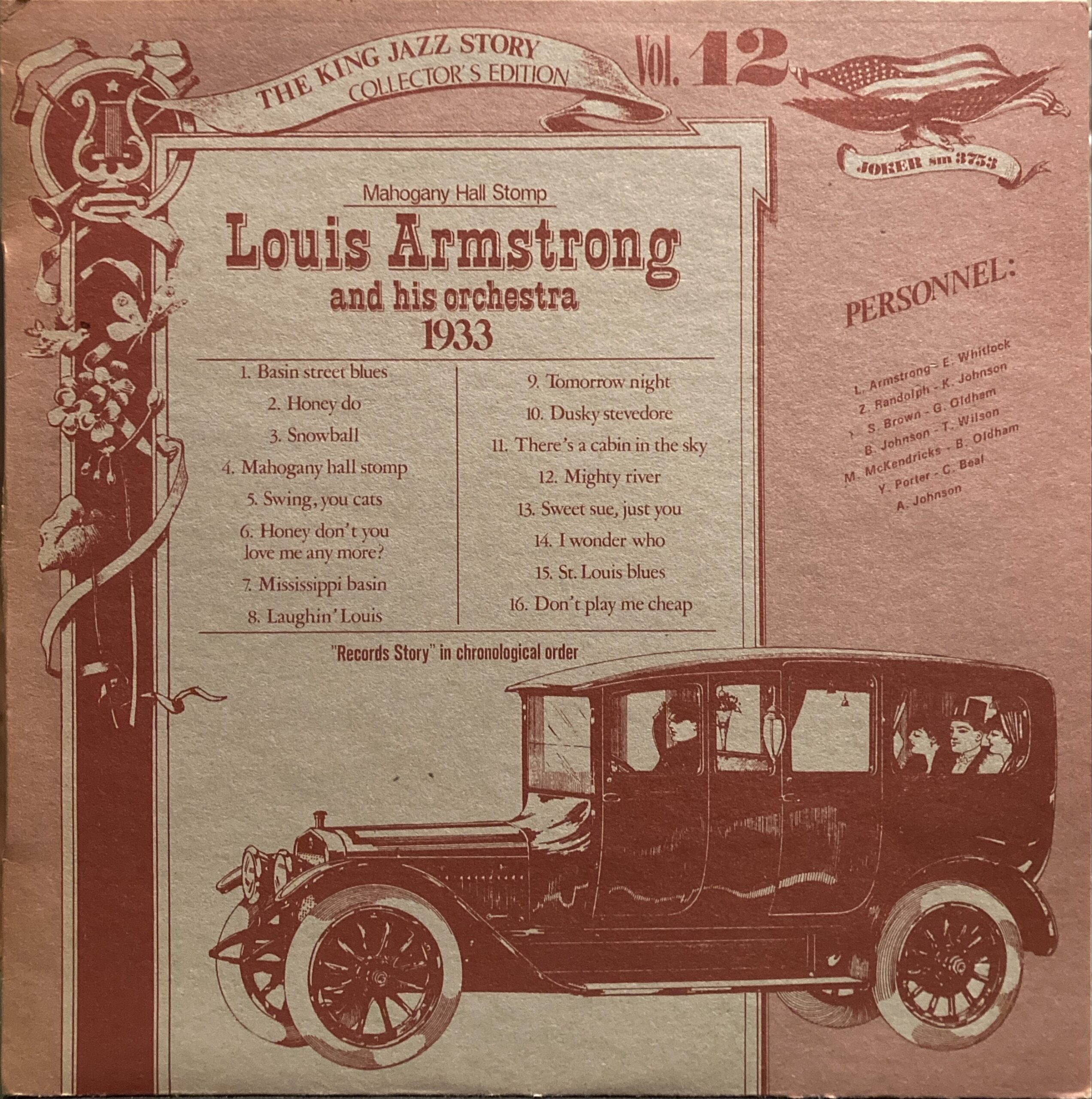 Louis Armstrong And His Orchestra - Mahogany Hall Stomp 1933