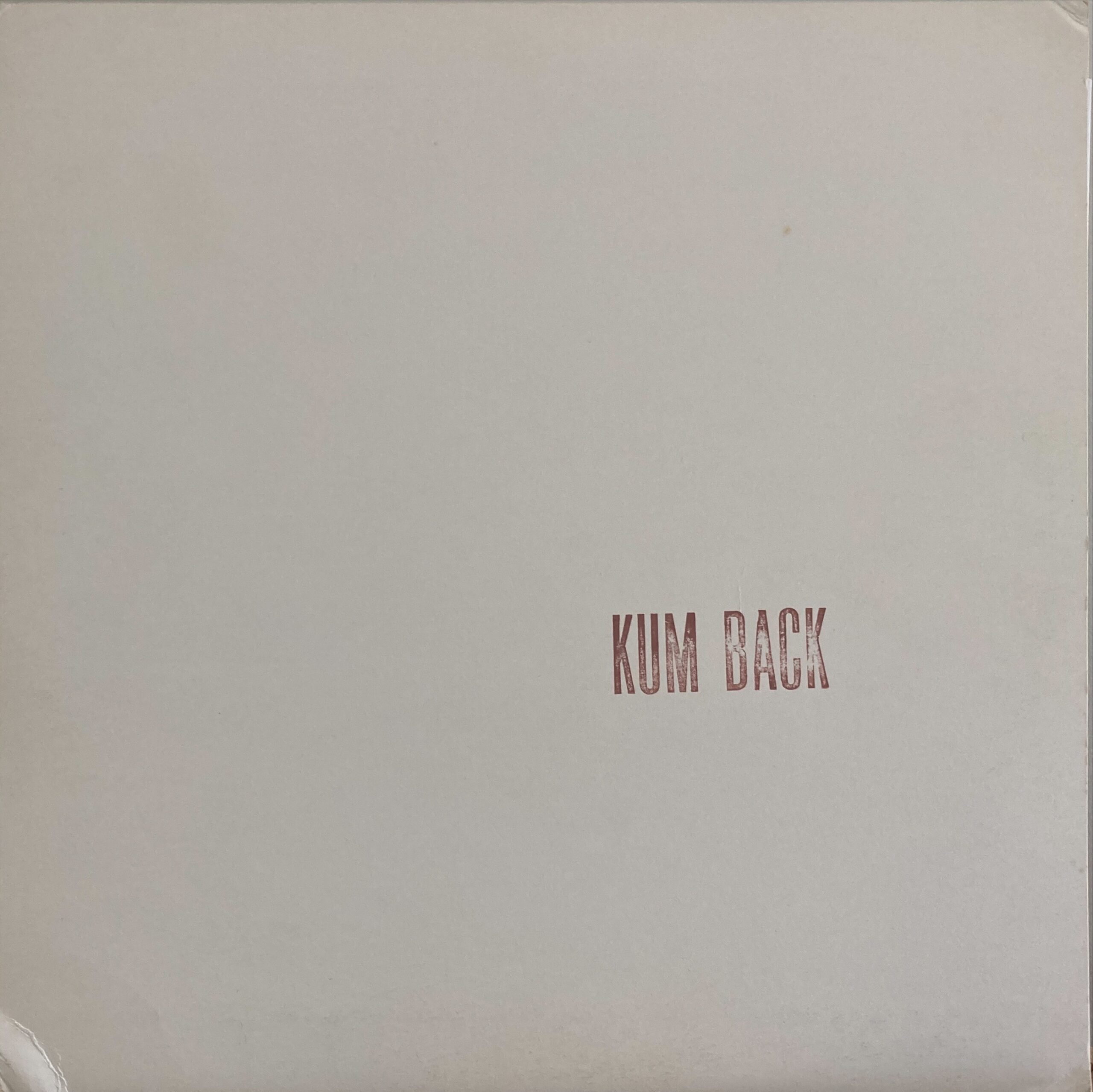 Beatles, The - Kum Back