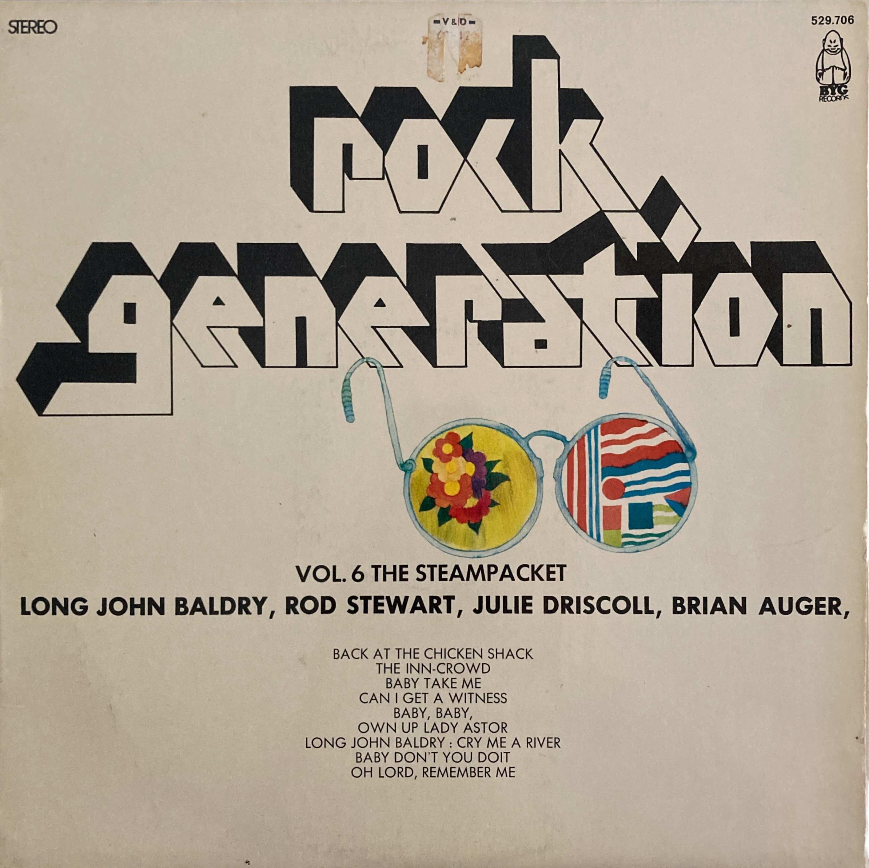 Steampacket, The, Long John Baldry, Rod Stewart, Julie Driscoll, Brian Auger - Rock Generation Vol. 6 - The Steampacket