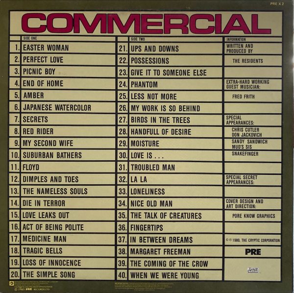 Residents, The - Commercial Album