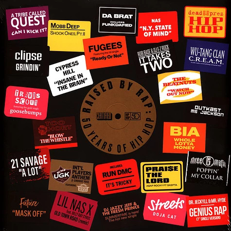 Various - Raised By Rap: 50 Years Of Hip Hop