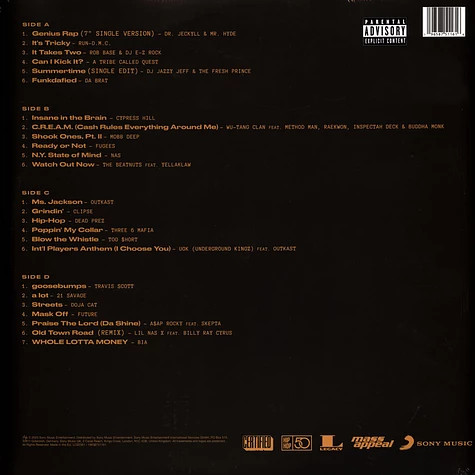 Various - Raised By Rap: 50 Years Of Hip Hop