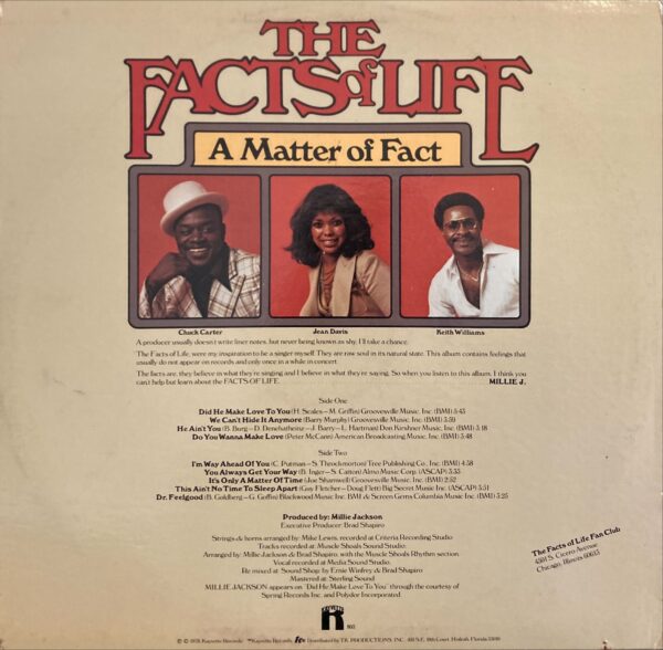 Facts Of Life, The - A Matter Of Fact