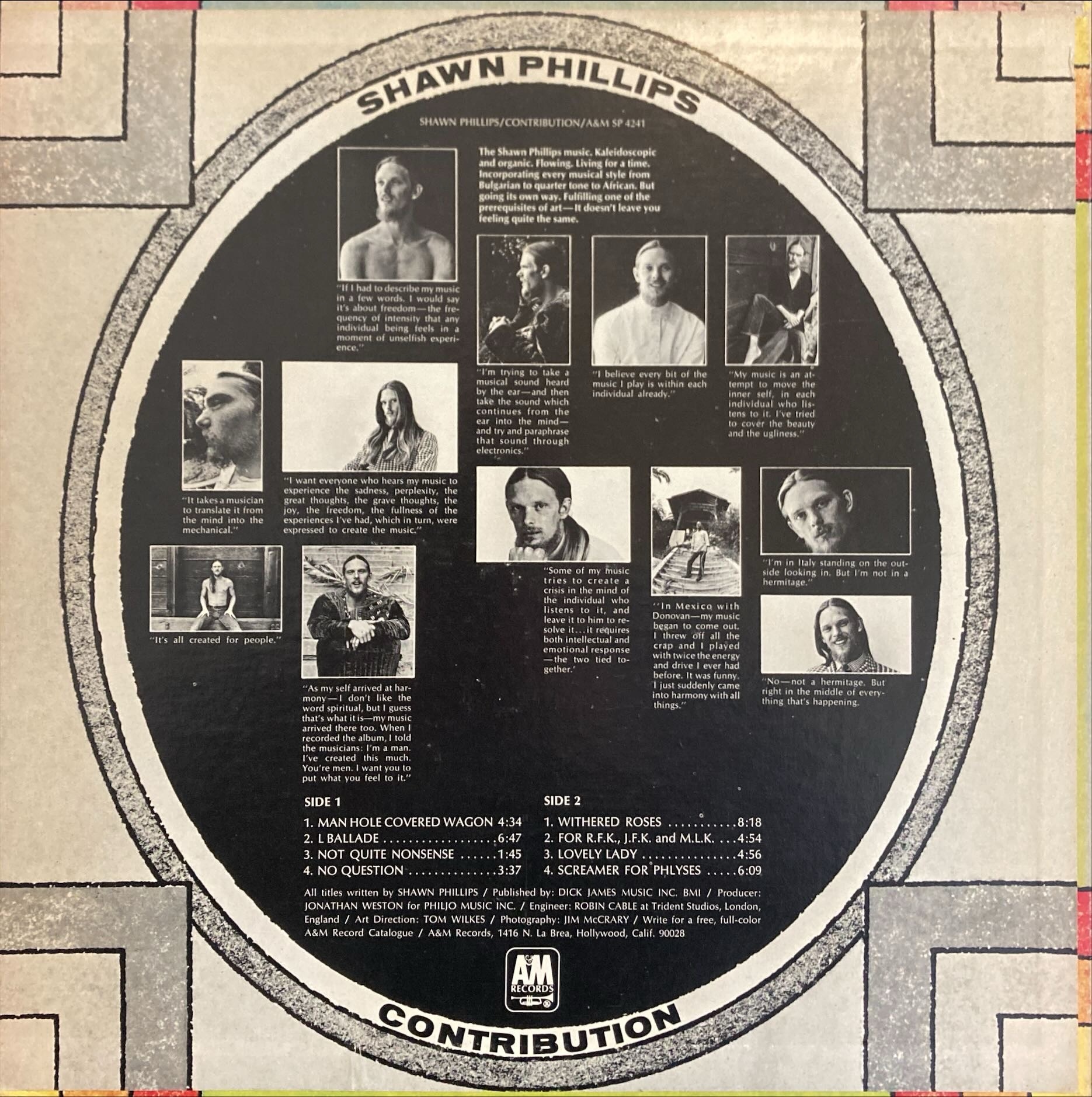 Shawn Phillips - Contribution