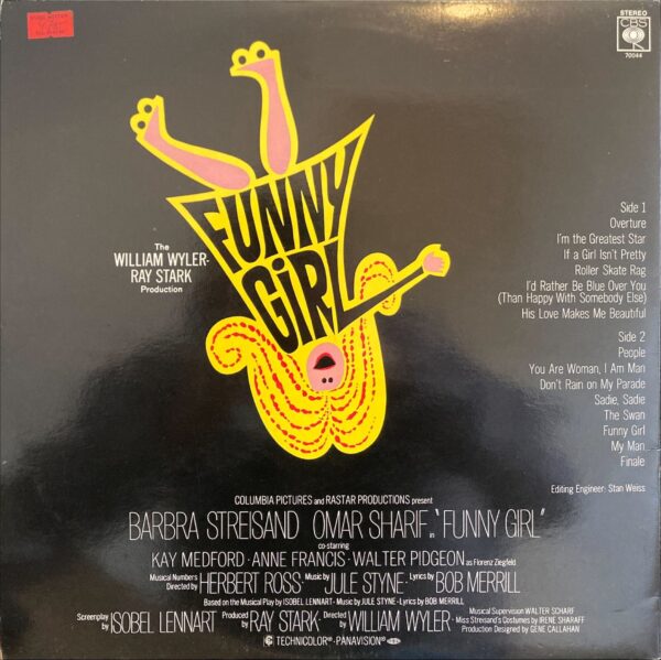 Jule Styne, Barbra Streisand, Omar Sharif - Funny Girl (The Original Sound Track Recording)