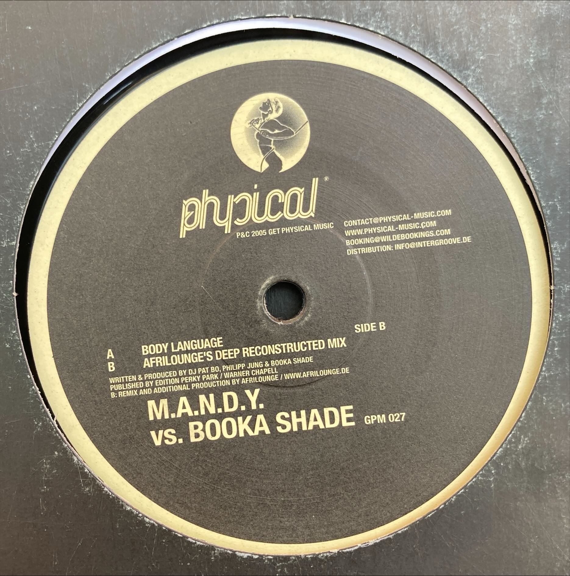 M.A.N.D.Y. Vs. Booka Shade - Body Language