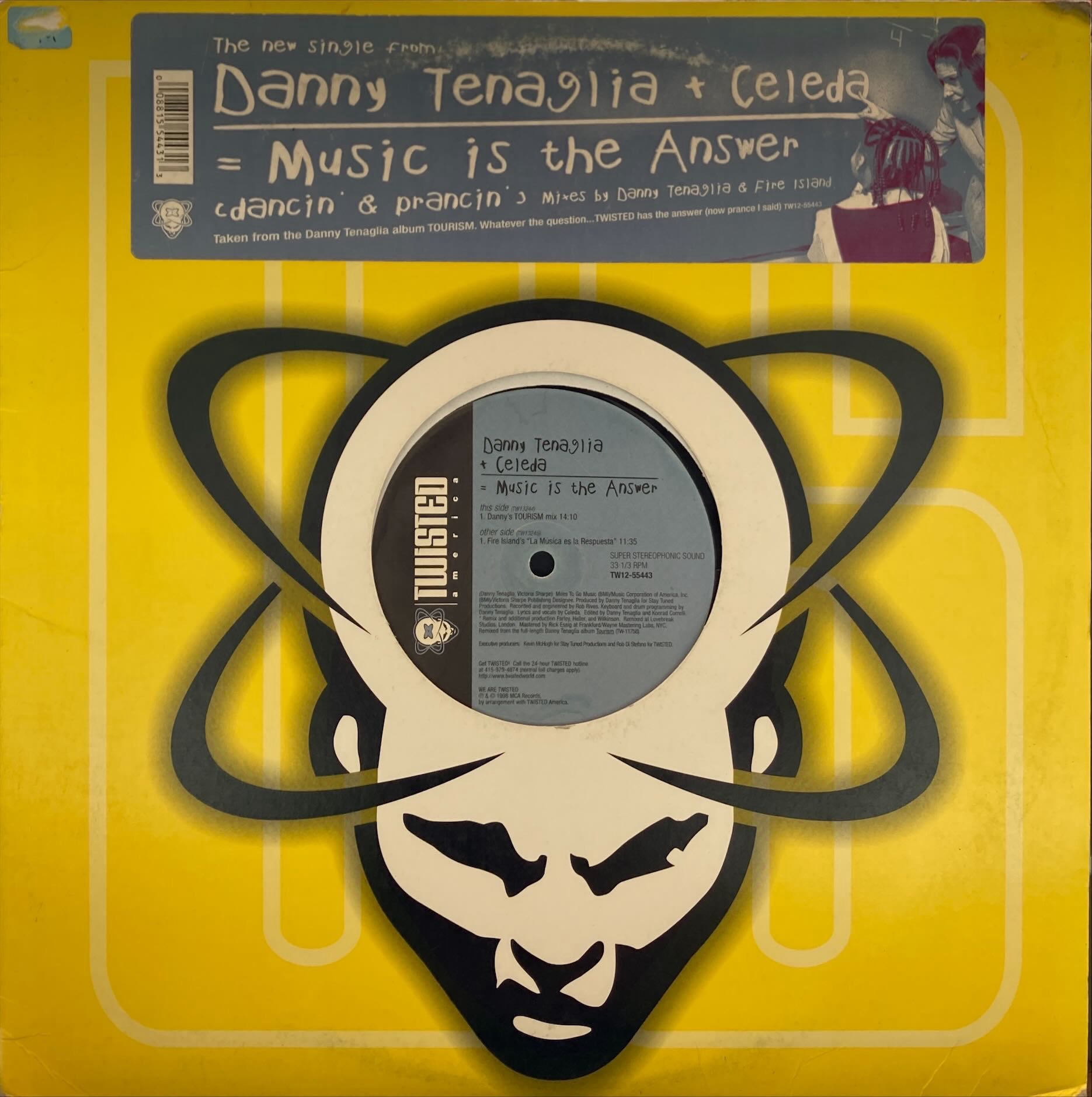 Danny Tenaglia + Celeda - Music Is The Answer (Dancin' And Prancin')