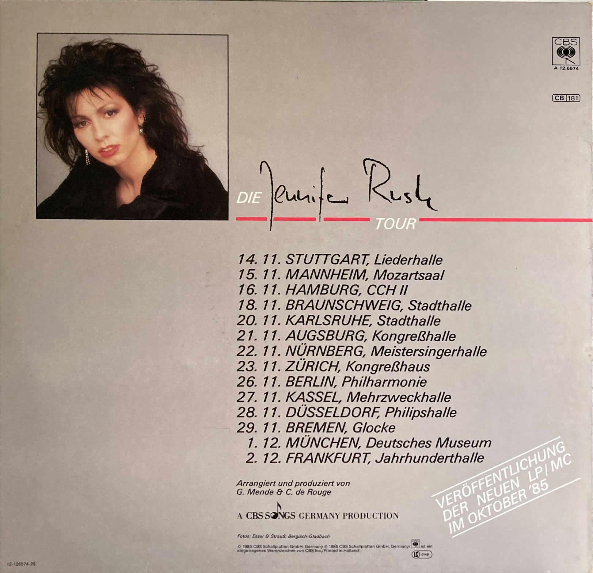 Jennifer Rush - Destiny (Special Version)