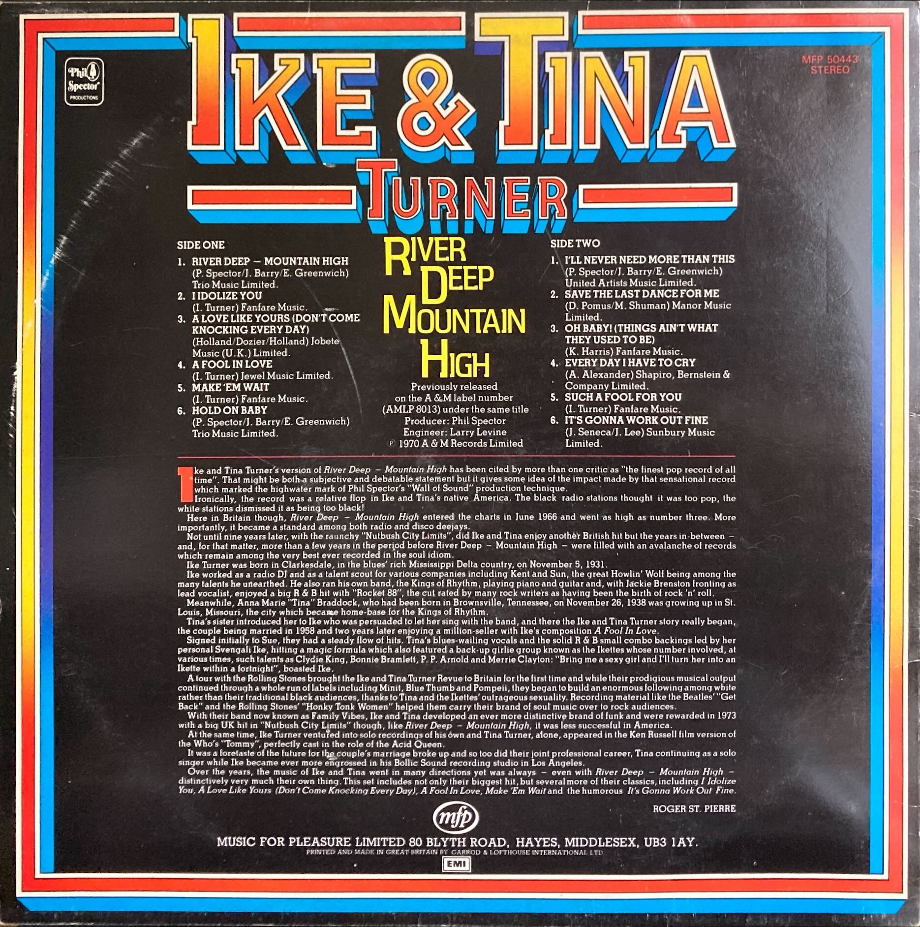 Ike & Tina Turner - River Deep Mountain High