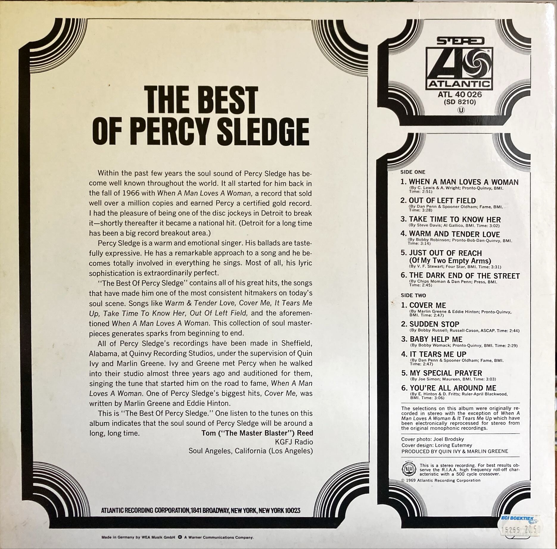 Percy Sledge - Best Of Percy Sledge, The