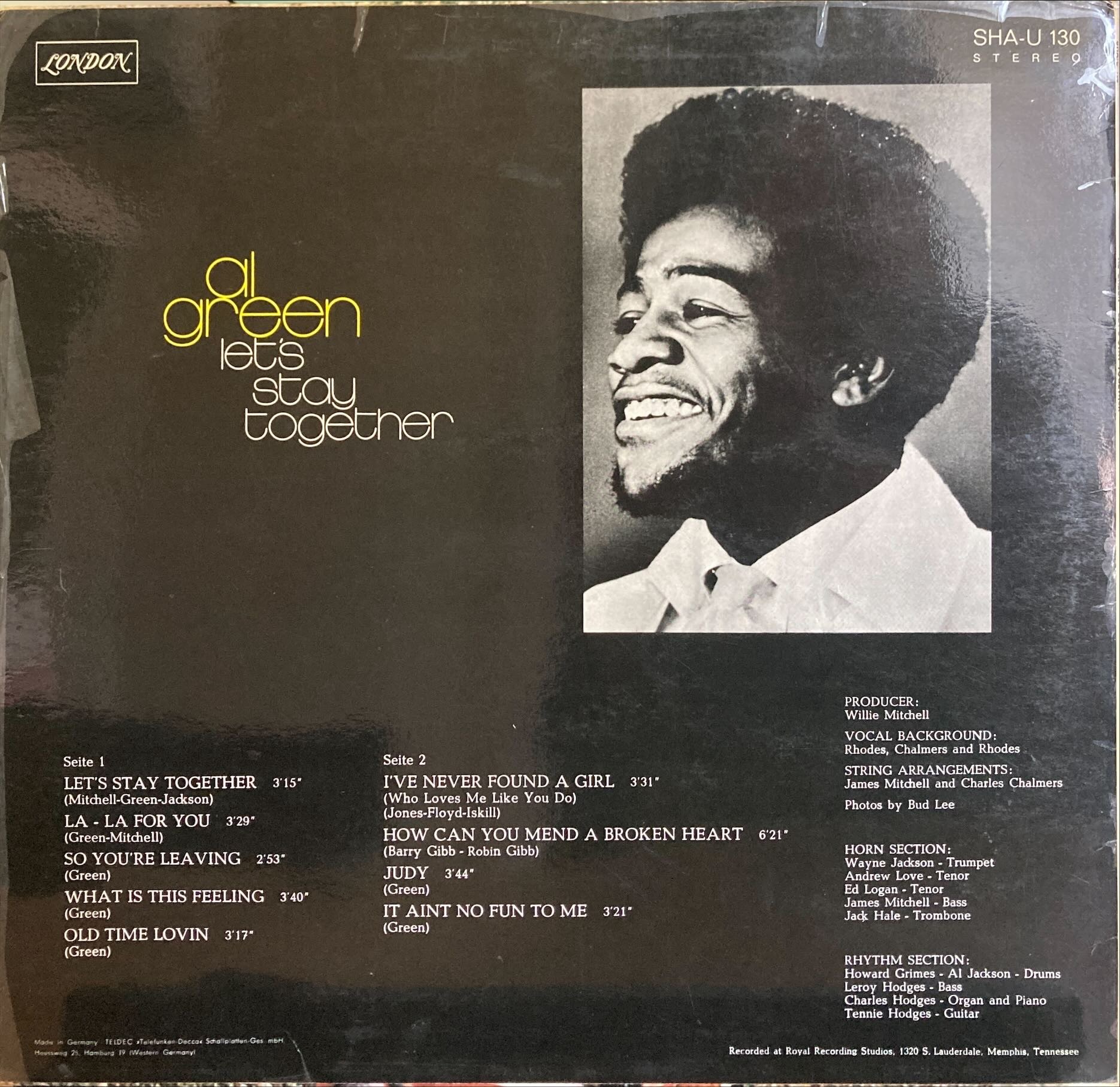 Al Green - Let's Stay Together