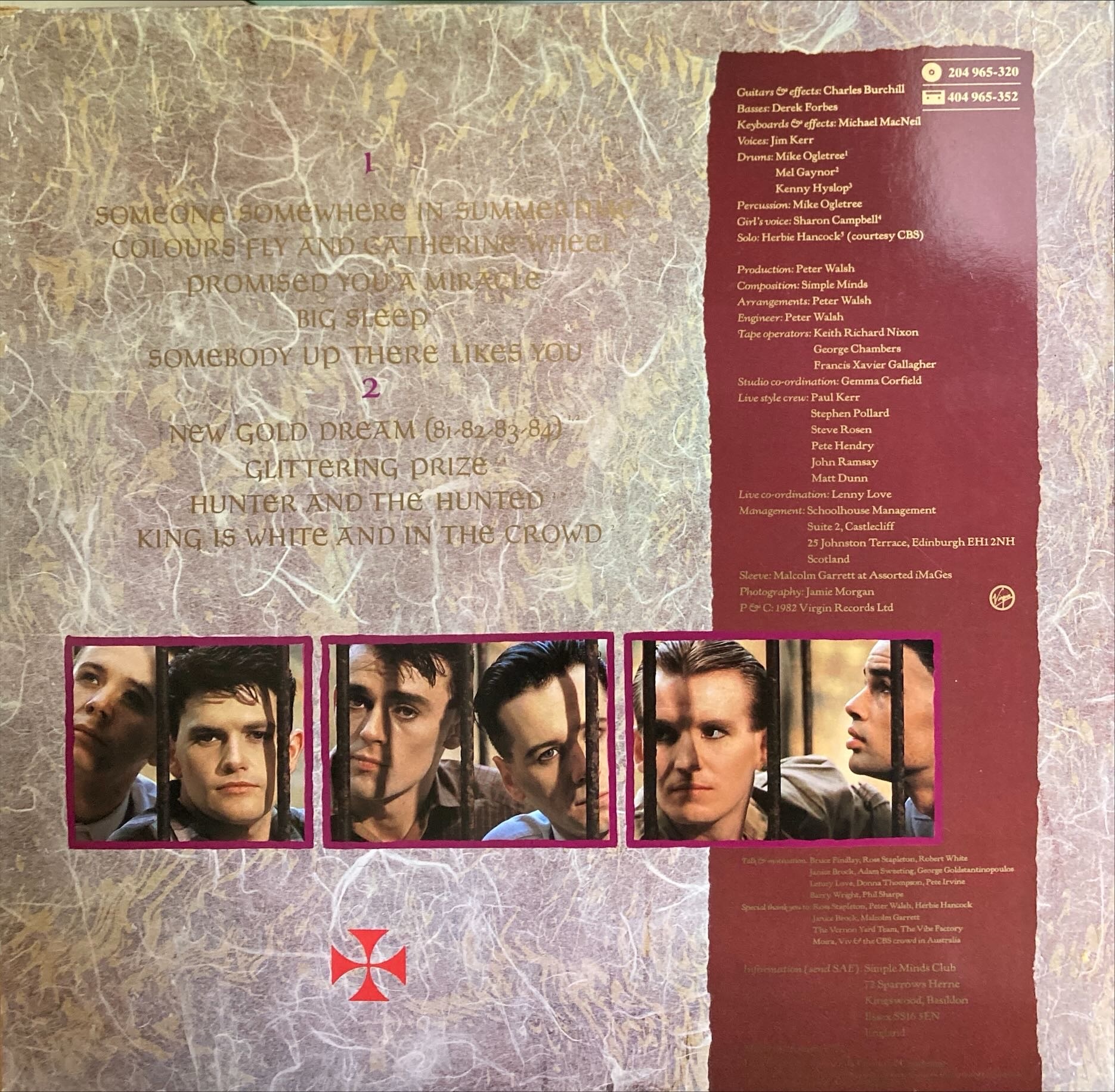 Simple Minds - New Gold Dream (81-82-83-84)