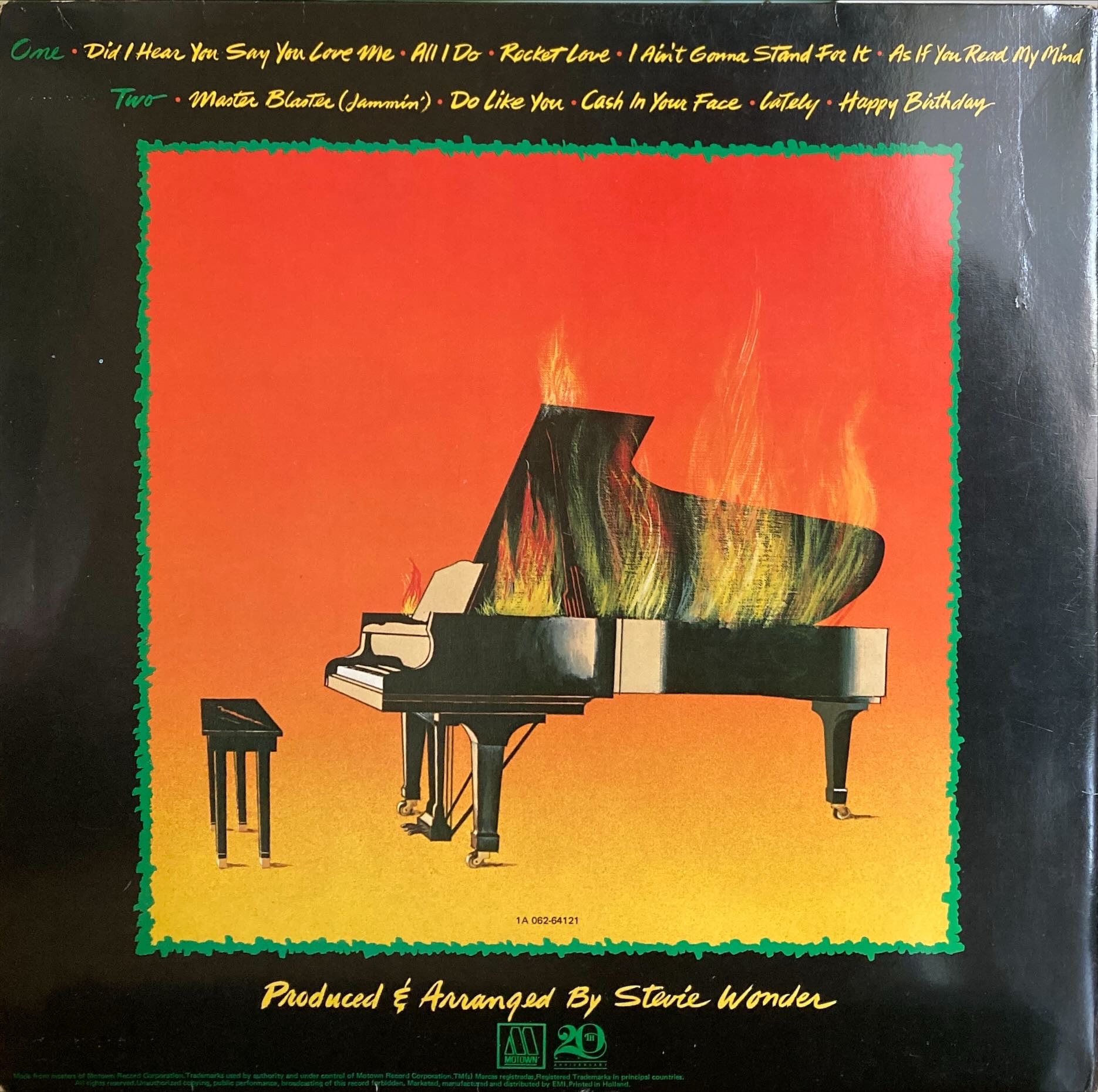 Stevie Wonder - Hotter Than July