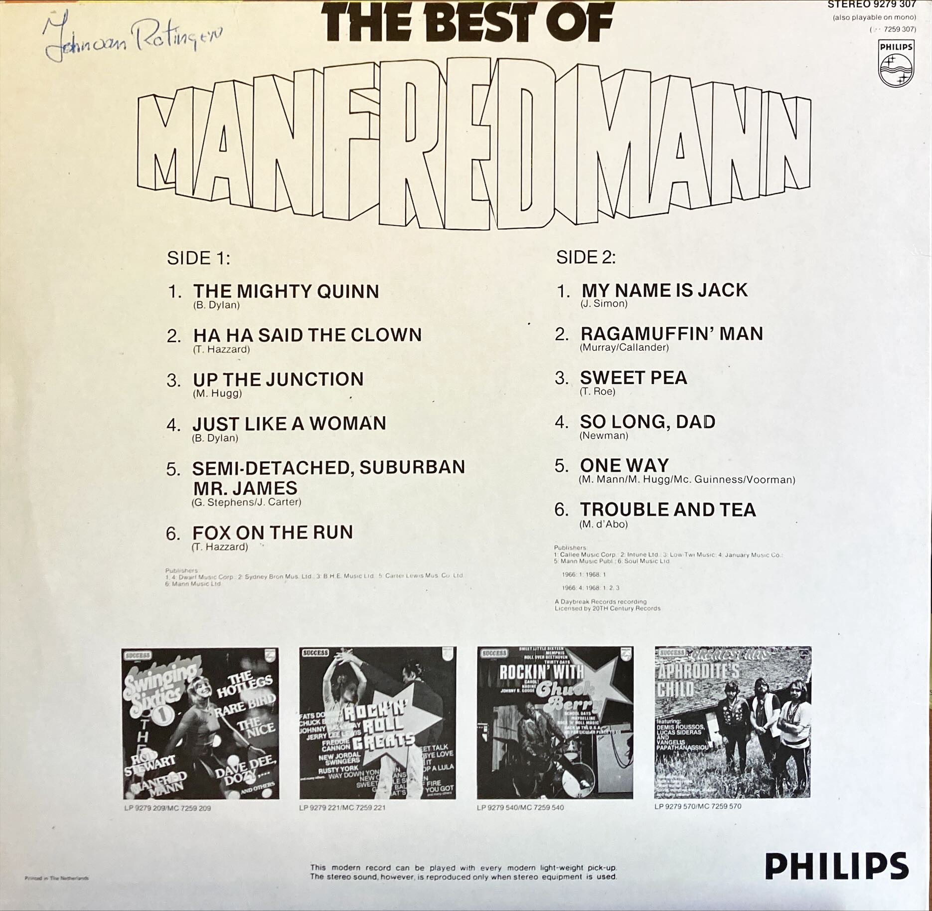 Manfred Mann - Best Of Manfred Mann, The