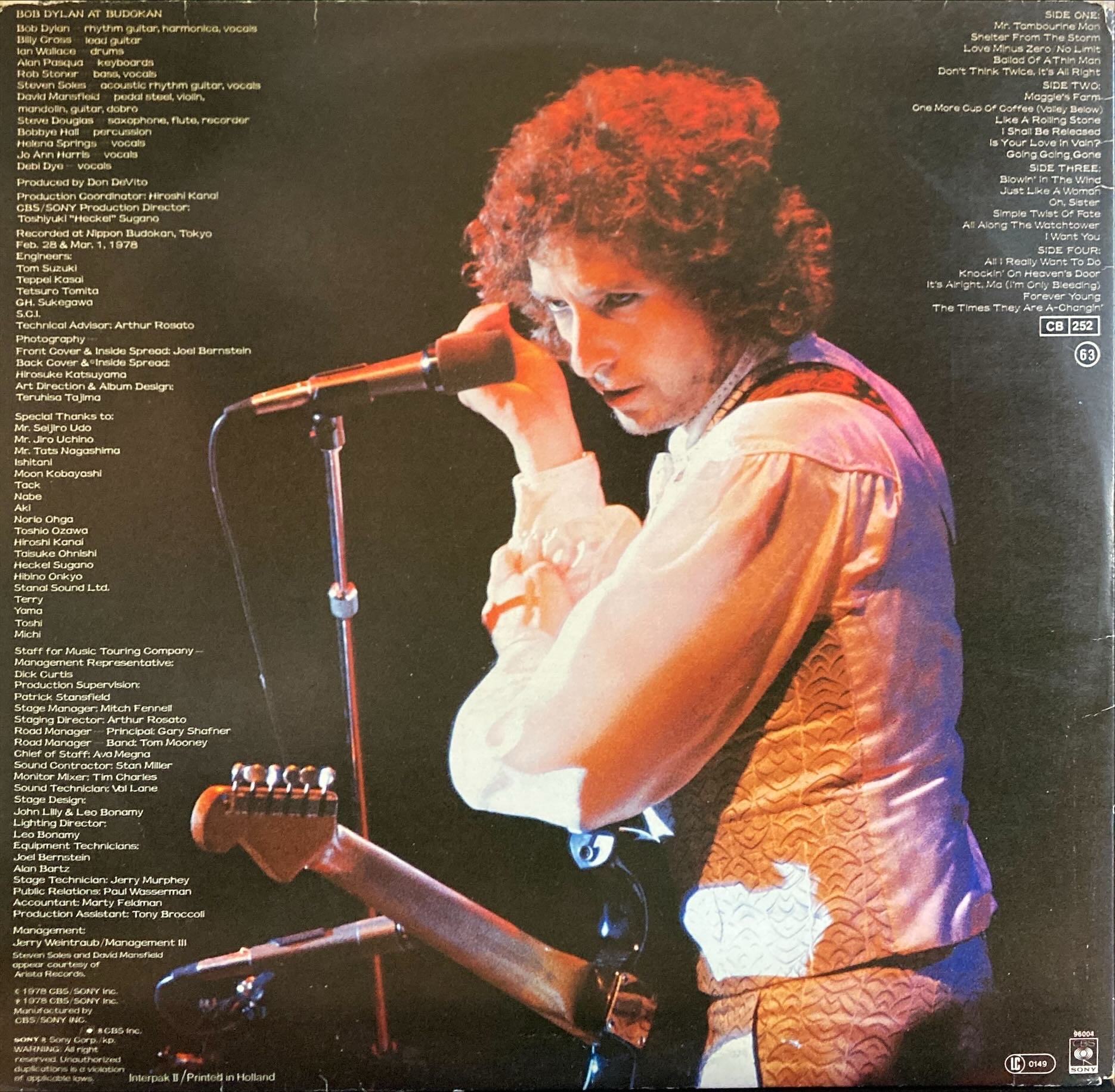 Bob Dylan - Bob Dylan At Budokan