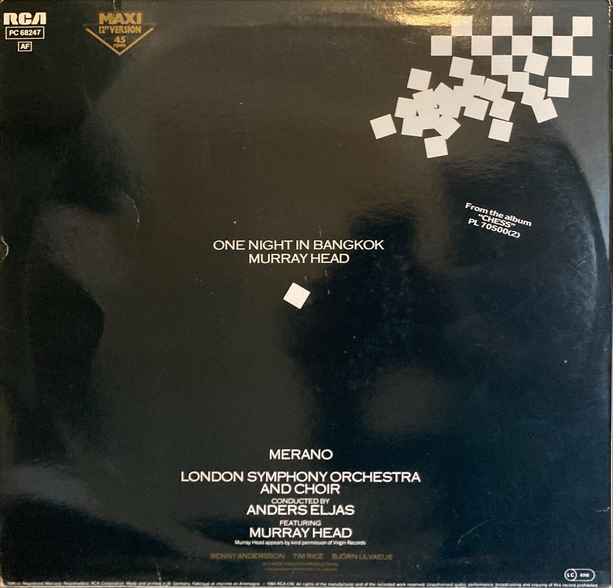 Murray Head - One Night In Bangkok