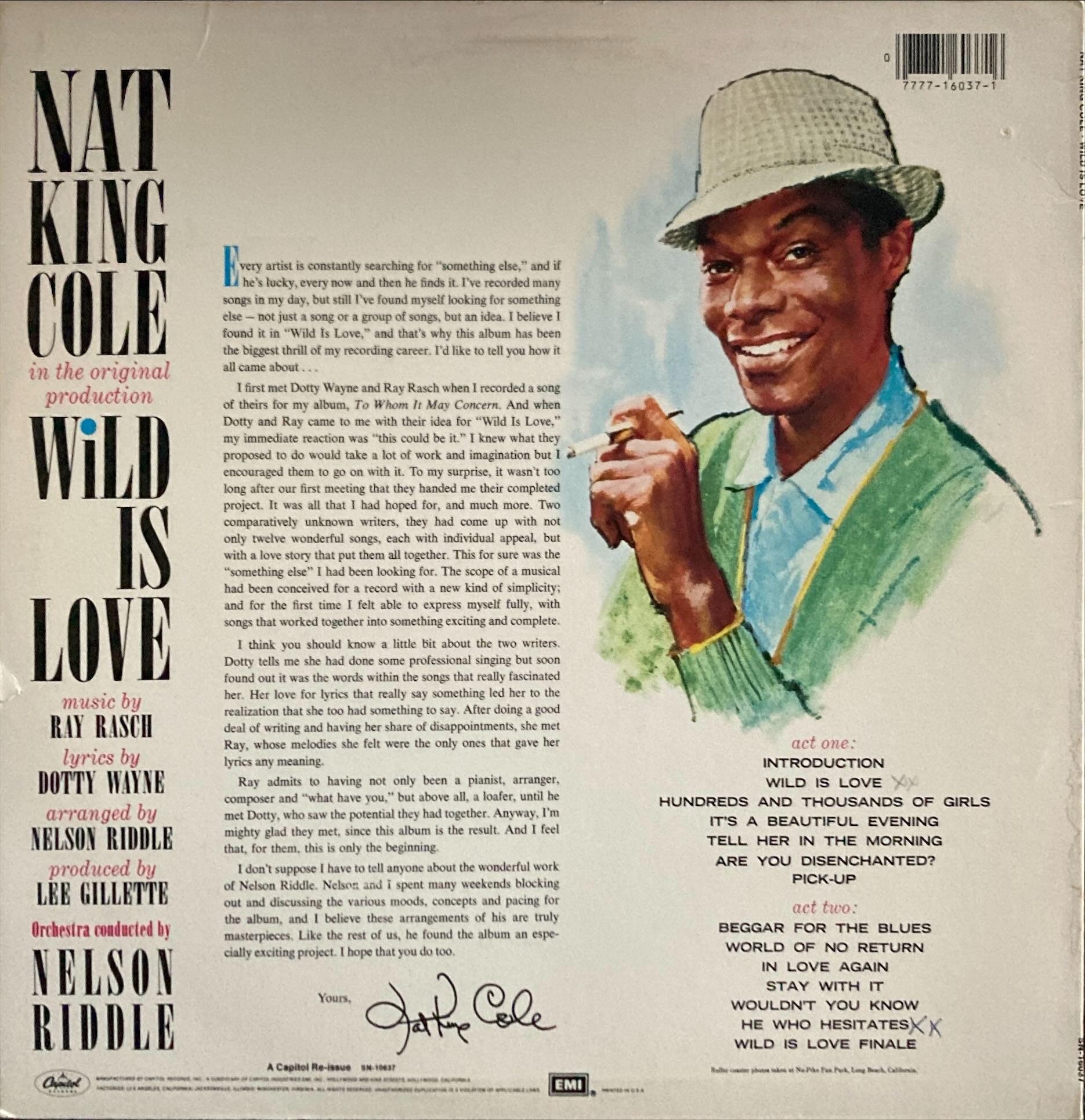 Nat King Cole - Wild Is Love