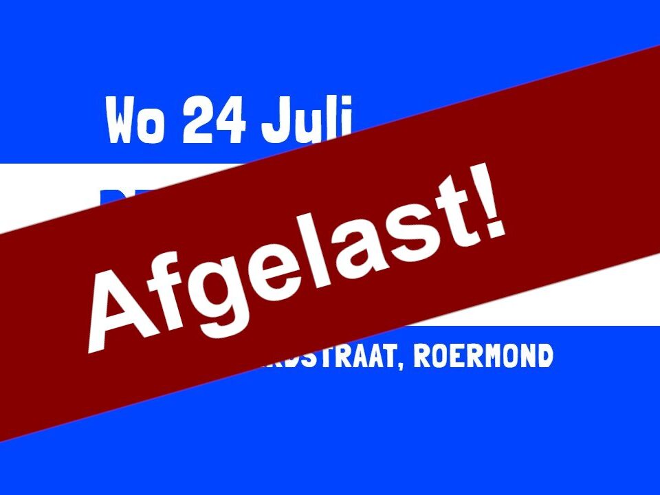 De Roermondse platenbeurs afgelast