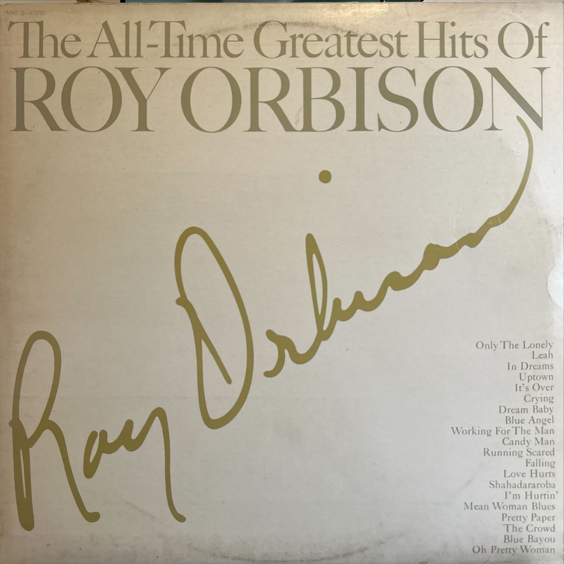 Roy Orbison - All-Time Greatest Hits Of