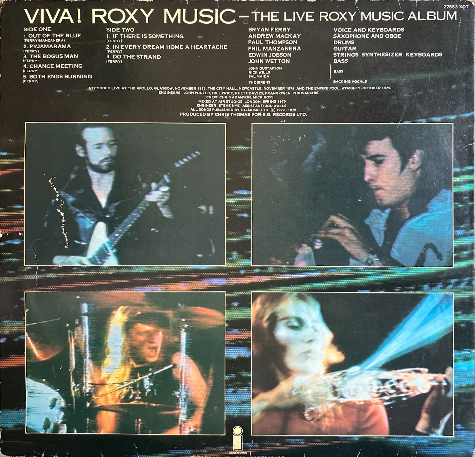 Roxy Music - Viva ! The Live Roxy Music Album