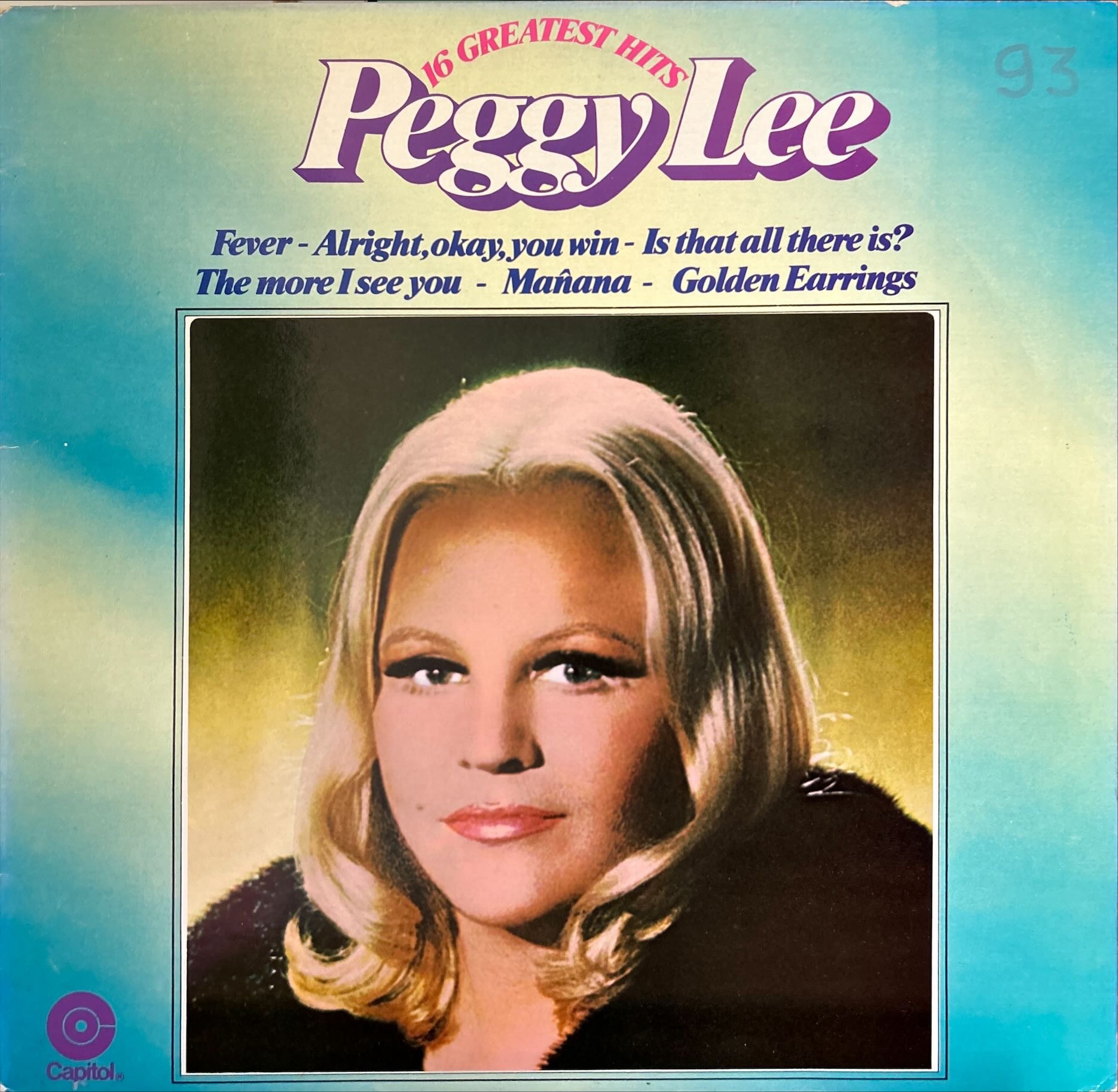 Peggy Lee - 16 Greatest Hits