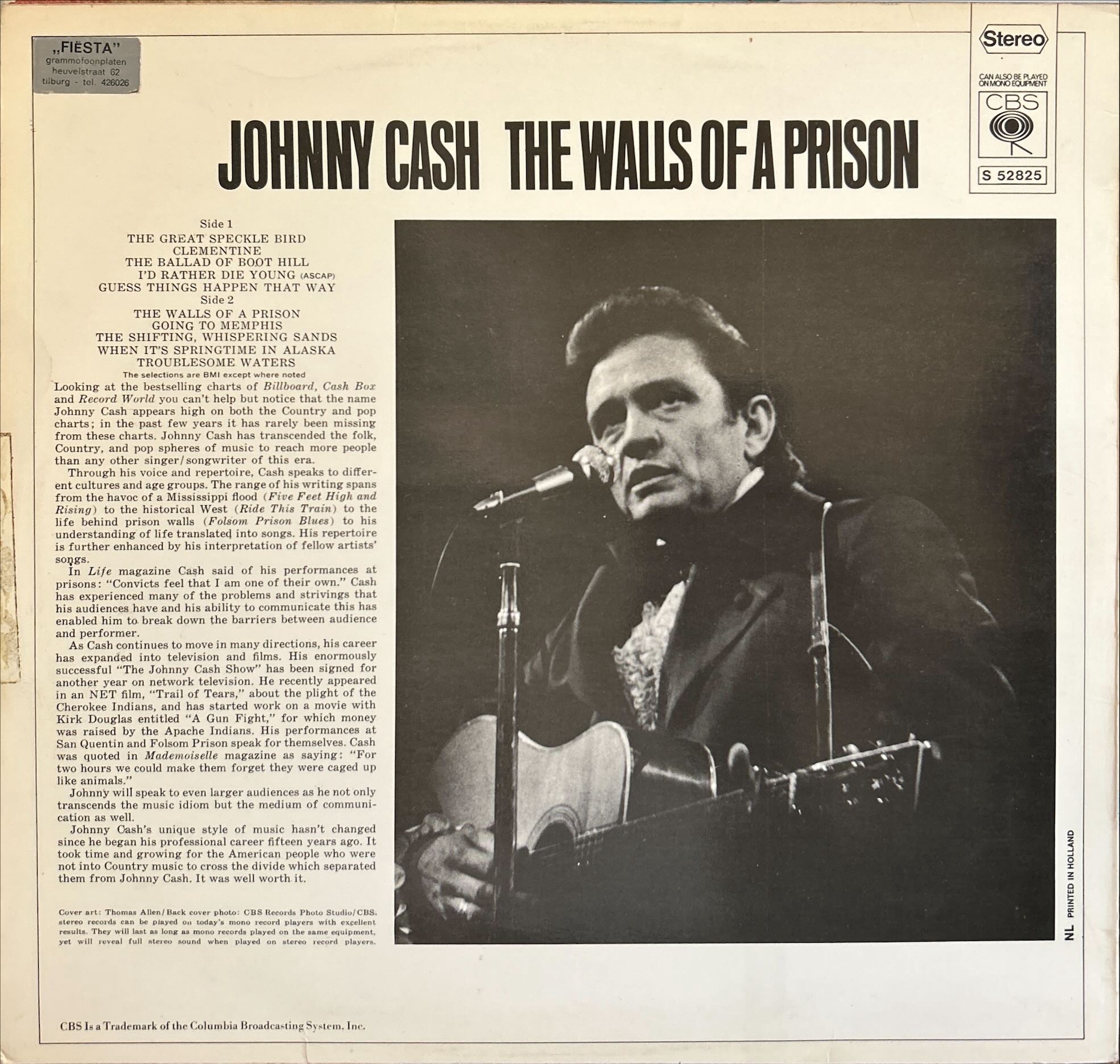 Johnny Cash - Walls Of A Prison, The