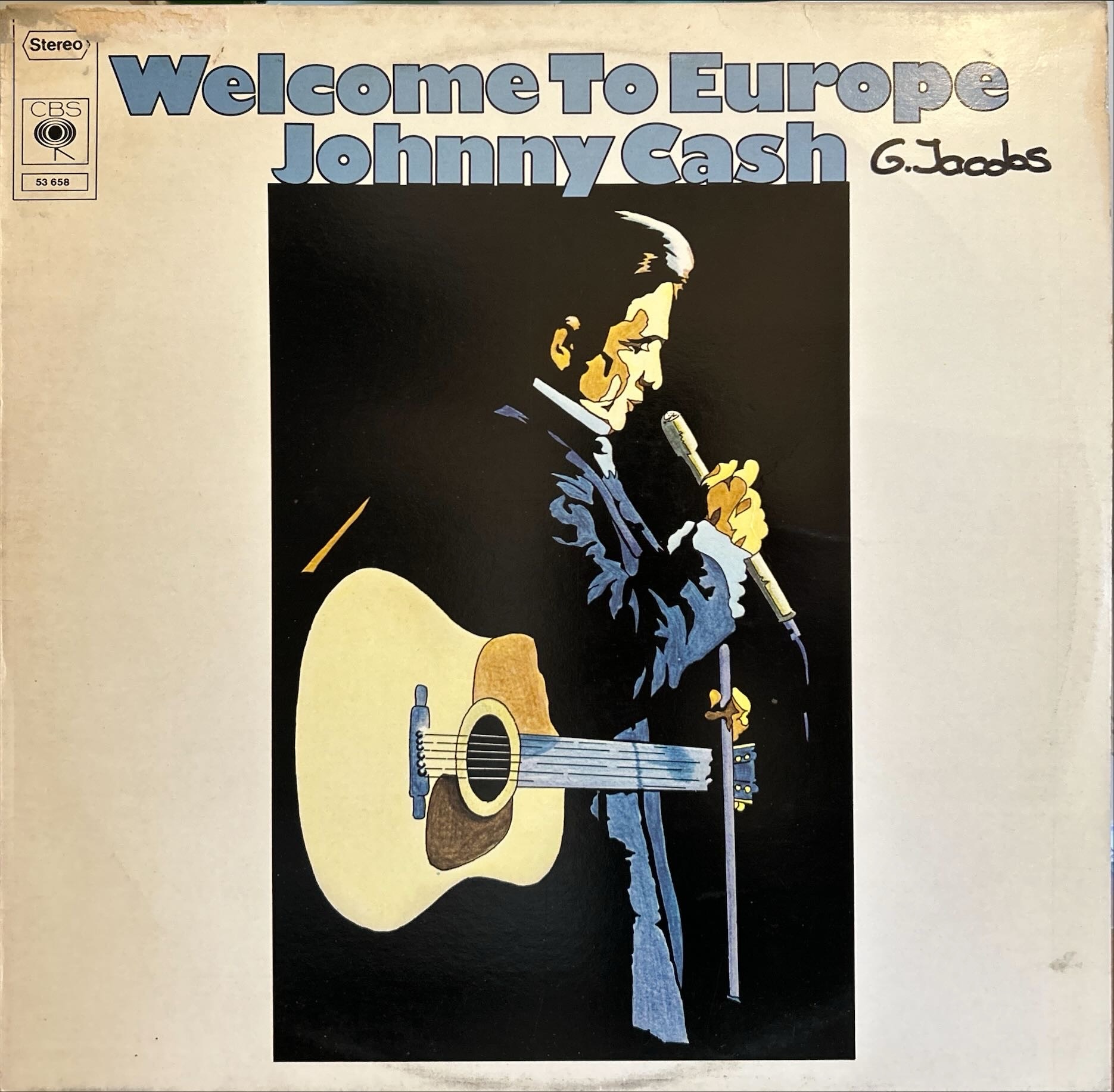 Johnny Cash - Welcome To Europe