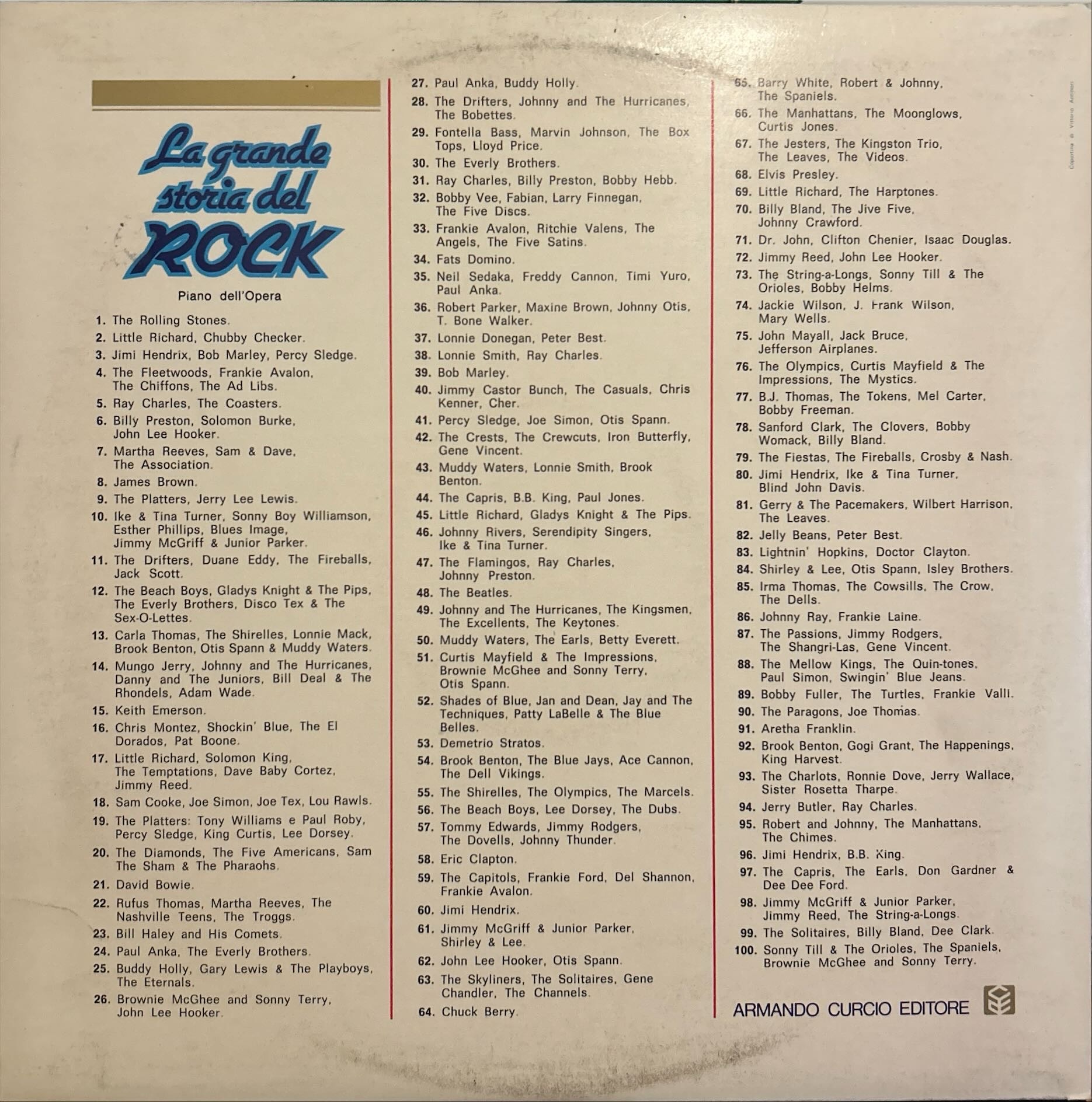 La Grande Storia Del Rock - 10 - Esther Phillips / Jimmy McGriff / Little Junior Parker / Sonny Boy Williamson / Ike & Tina Turner / Blues Image