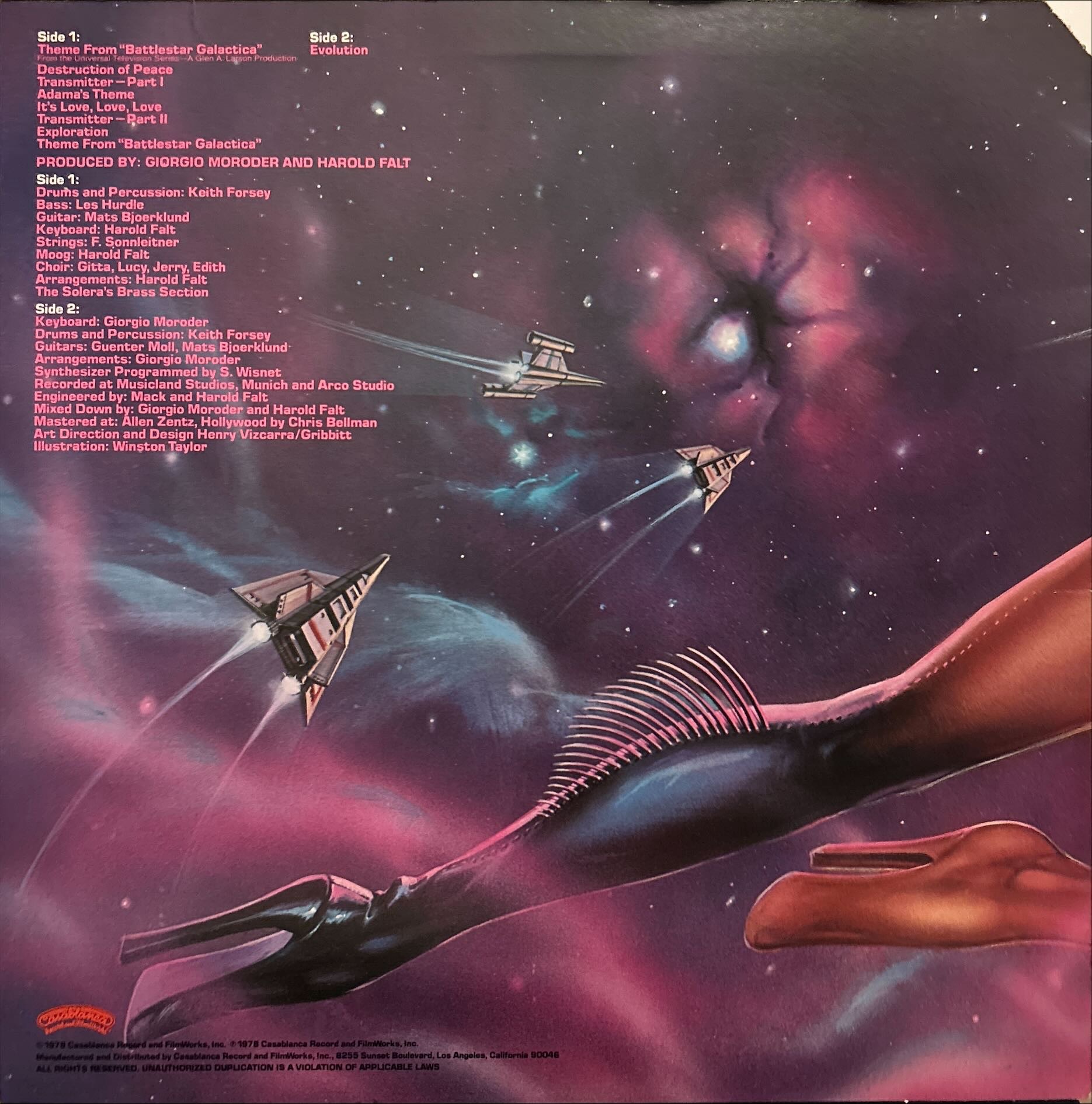 Giorgio Moroder - Music From "Battlestar Galactica" And Other Original Compositions