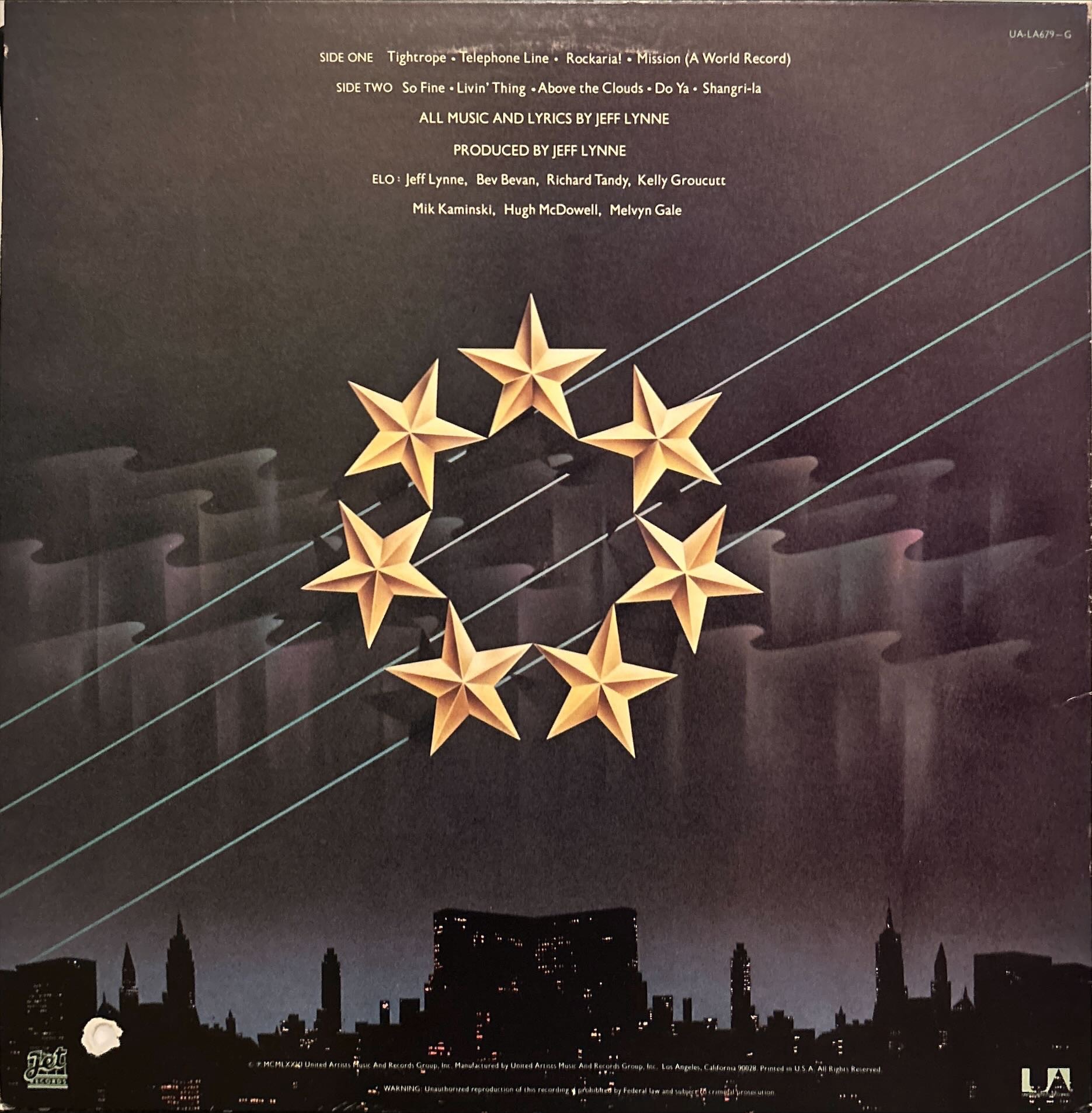 Electric Light Orchestra (ELO) - New World Record, A
