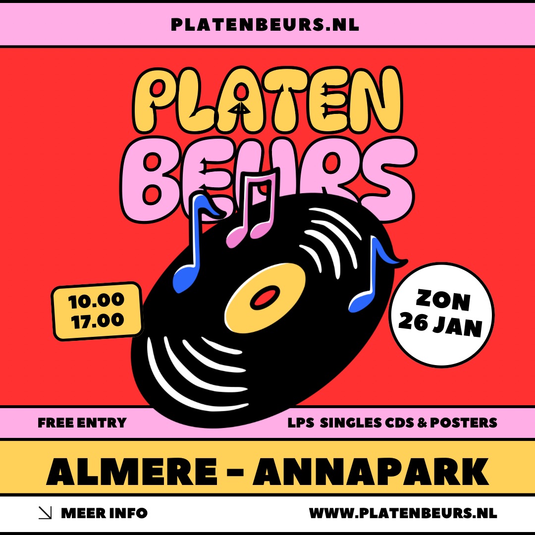 Platenbeurs Almere 26 januari Variaworld