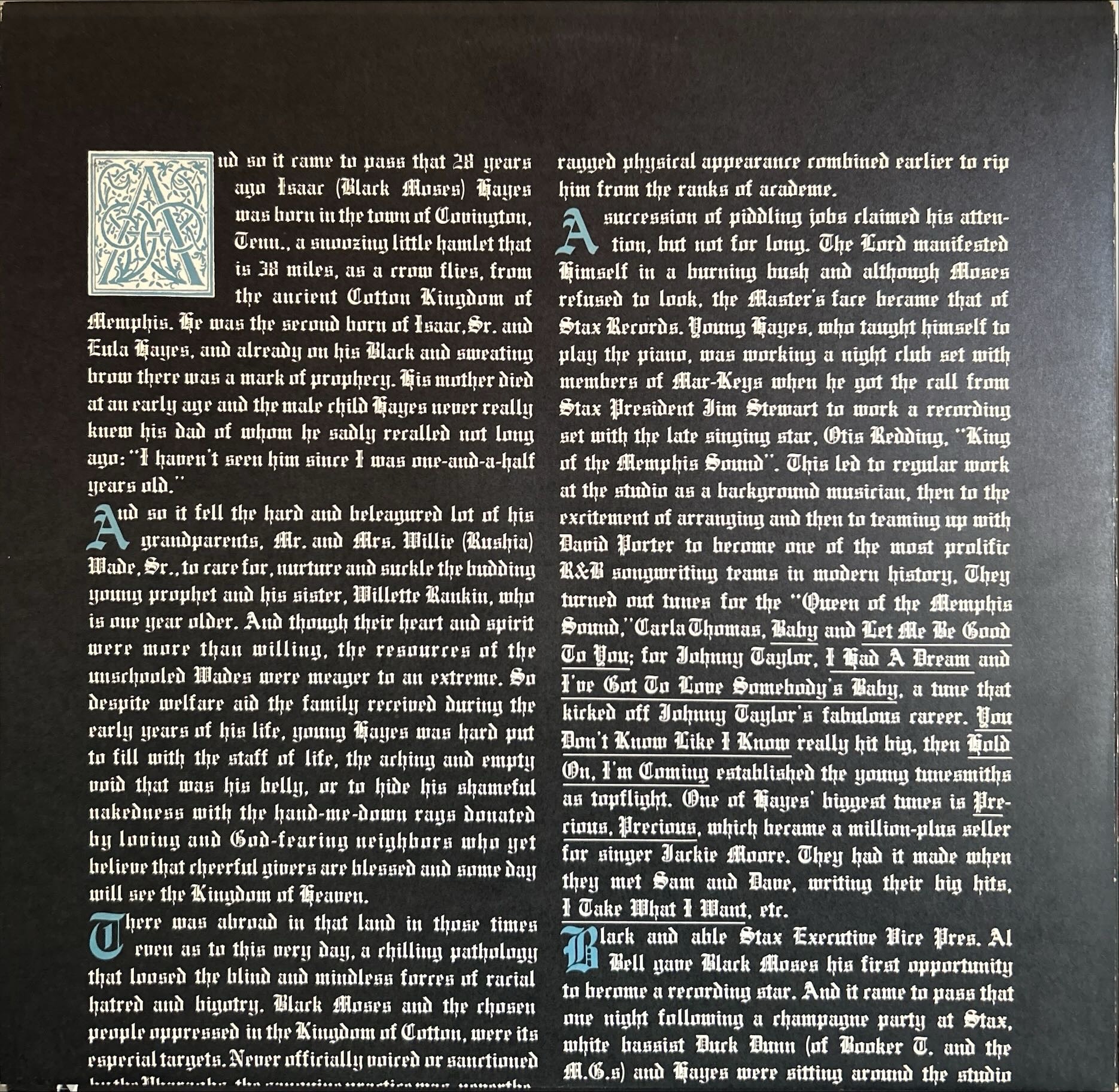 Isaac Hayes - Black Moses