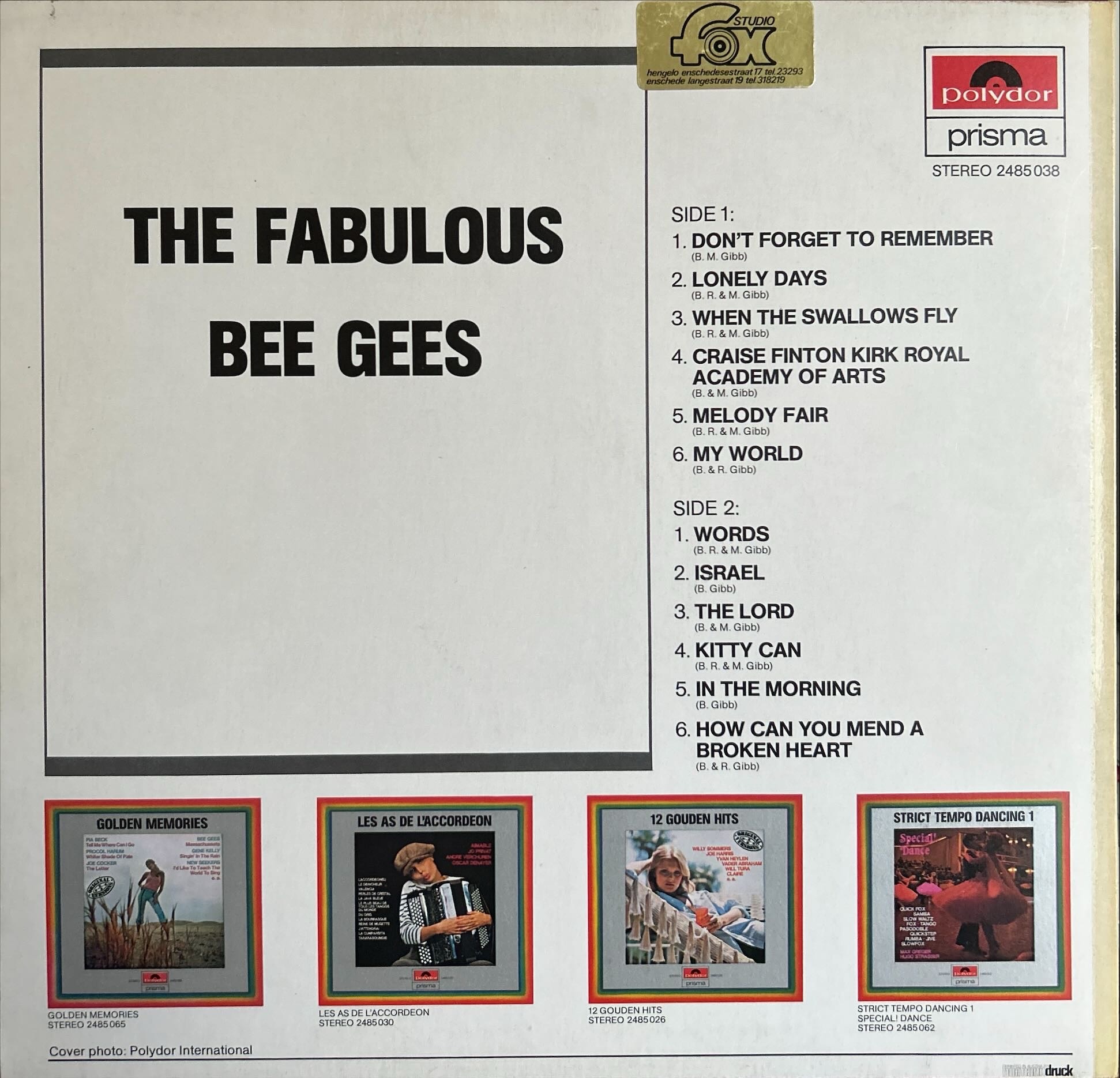 Bee Gees, The - Fabulous Bee Gees, The