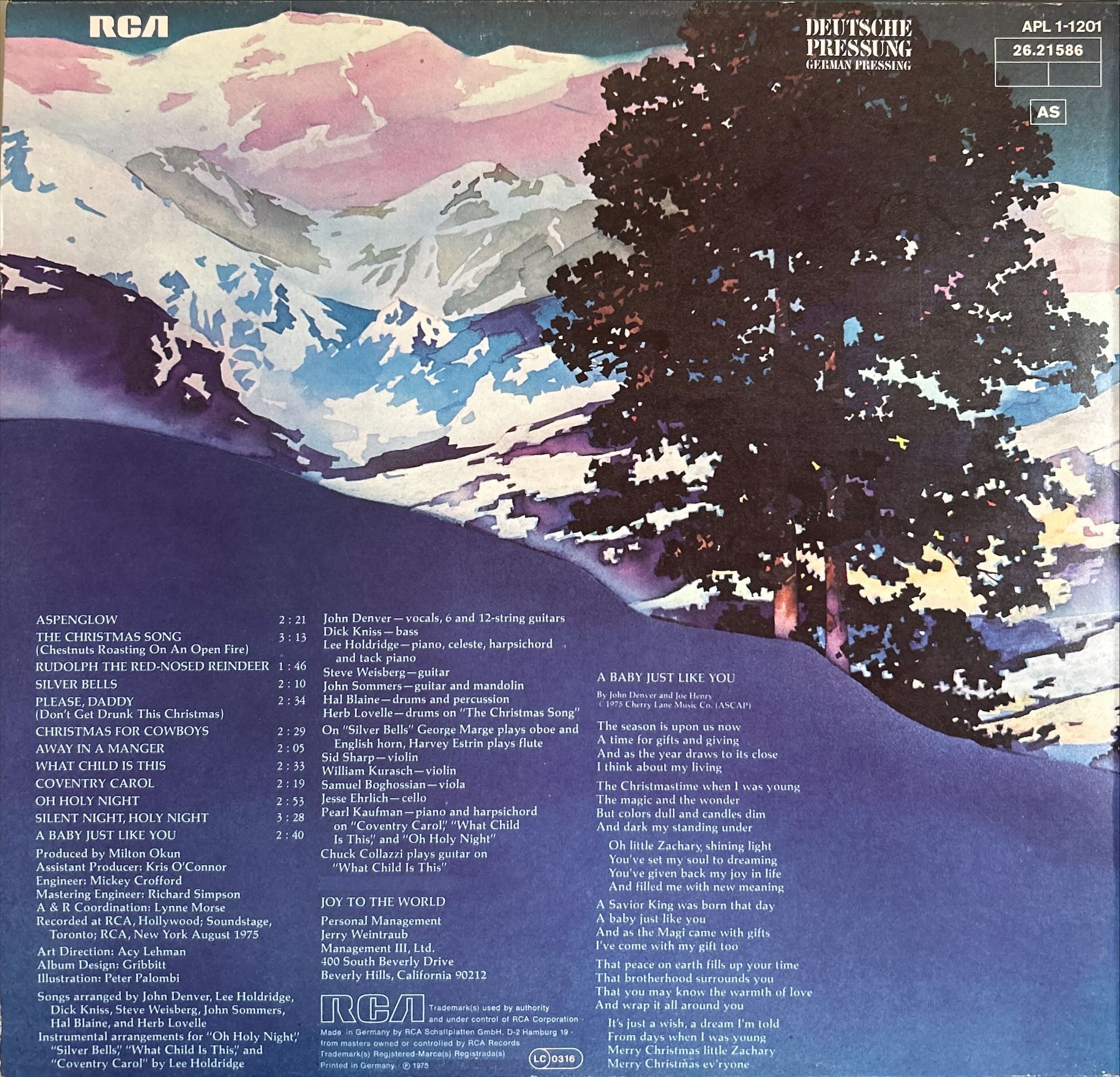 John Denver - Rocky Mountain Christmas