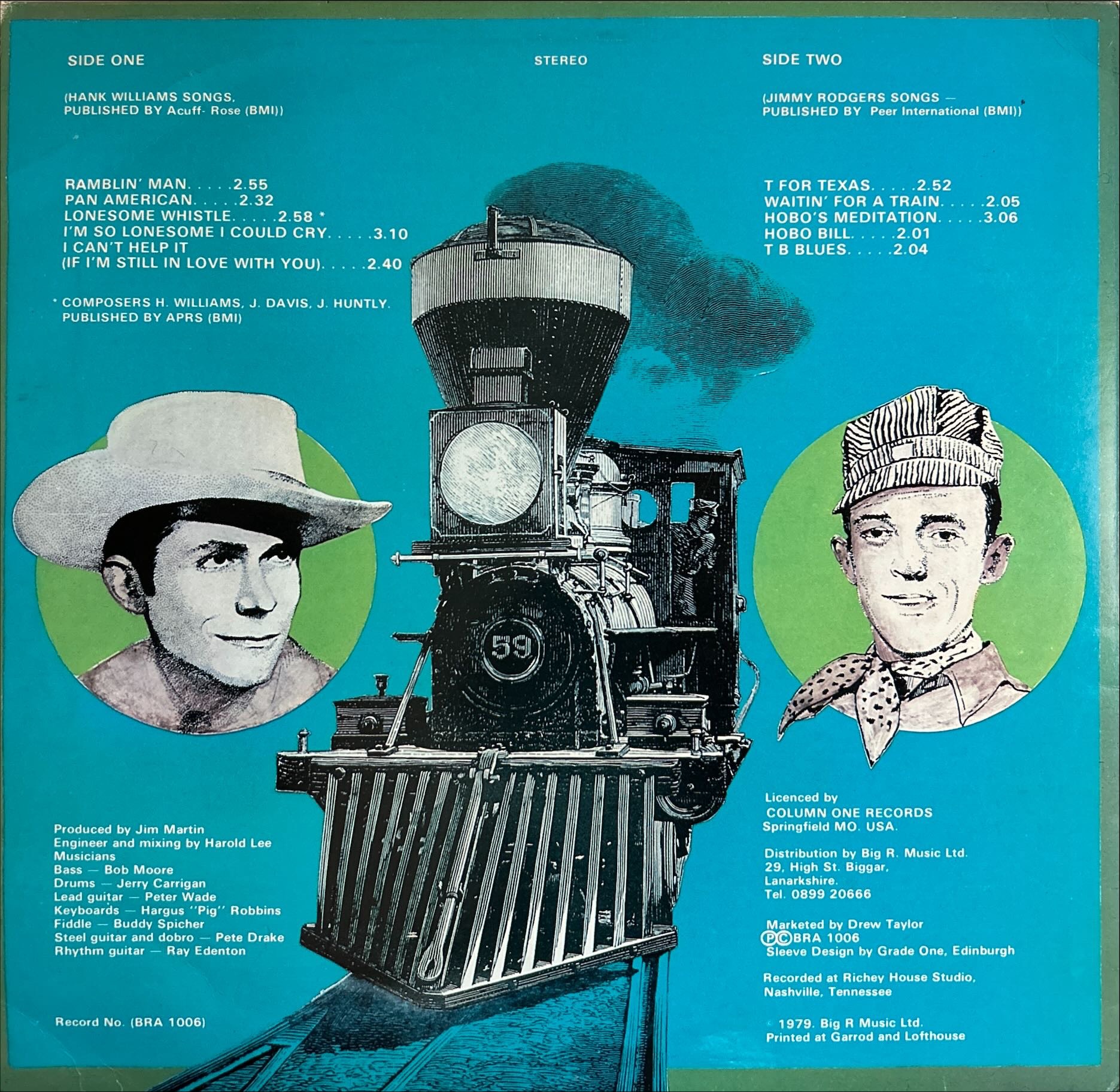 Boxcar Willie - Boxcar Willie Sings Hank Williams & Jimmie Rodgers