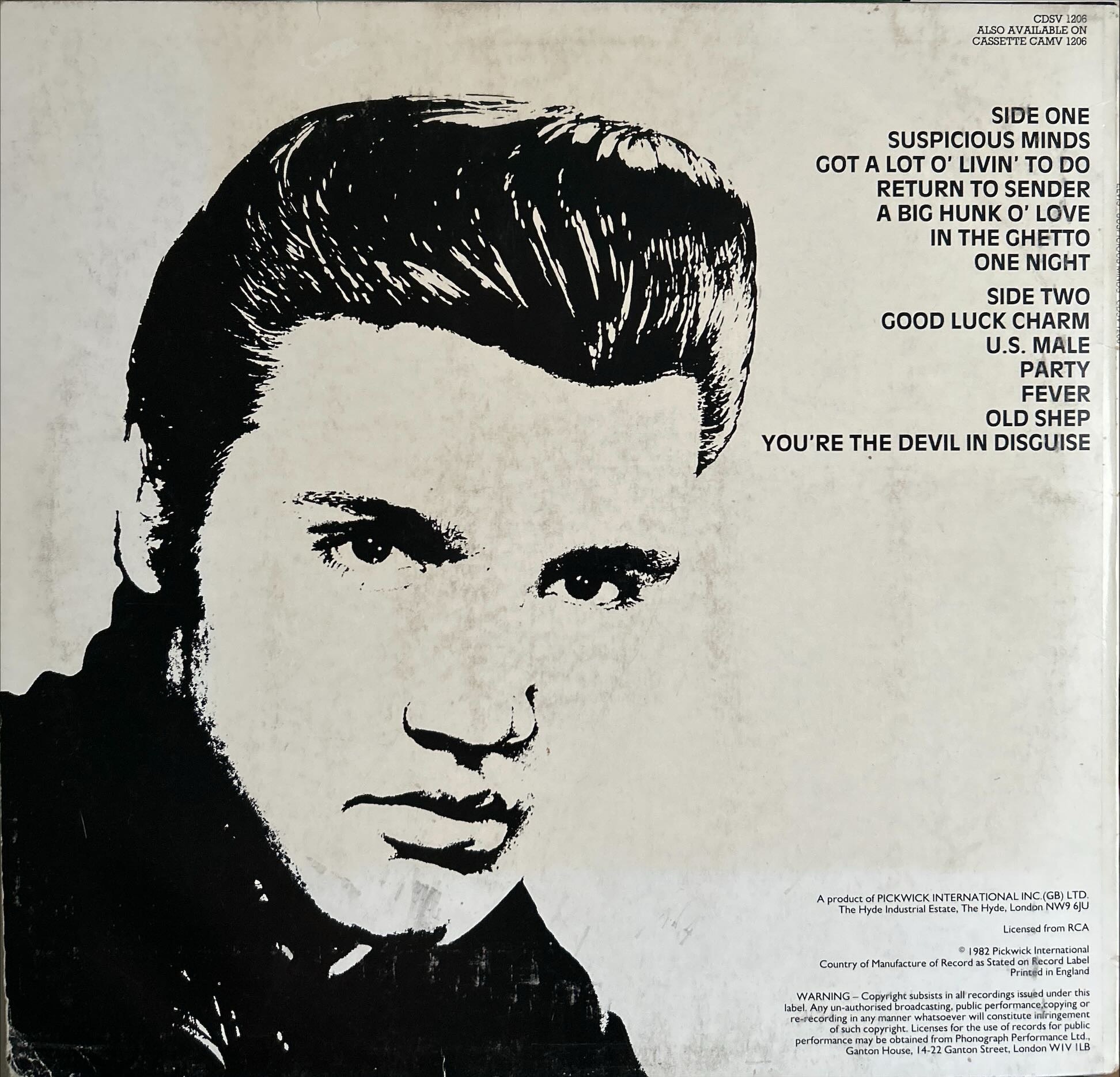 Elvis Presley - Suspicious Minds