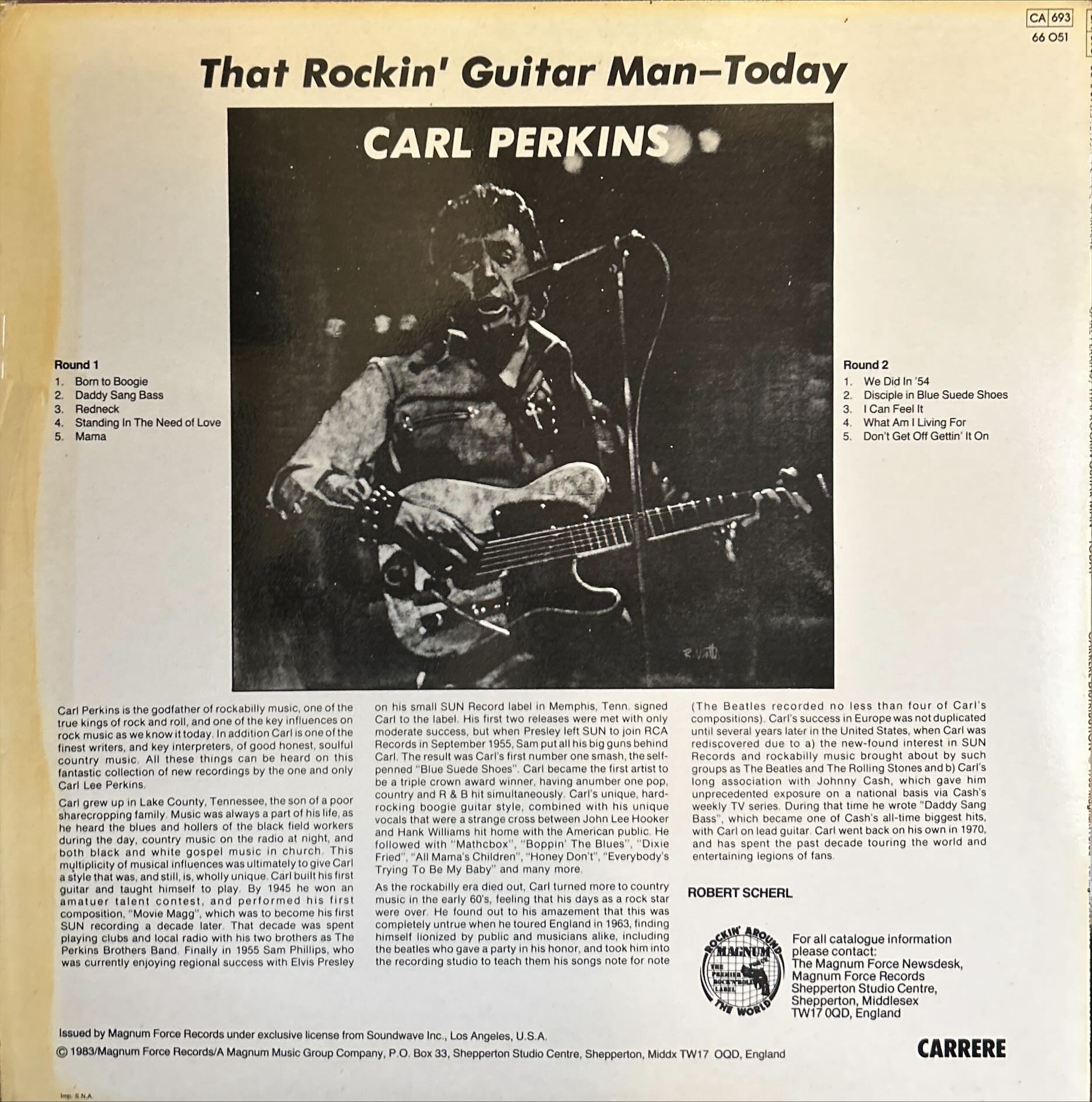 Carl Perkins - That Rockin' Guitar Man - Today