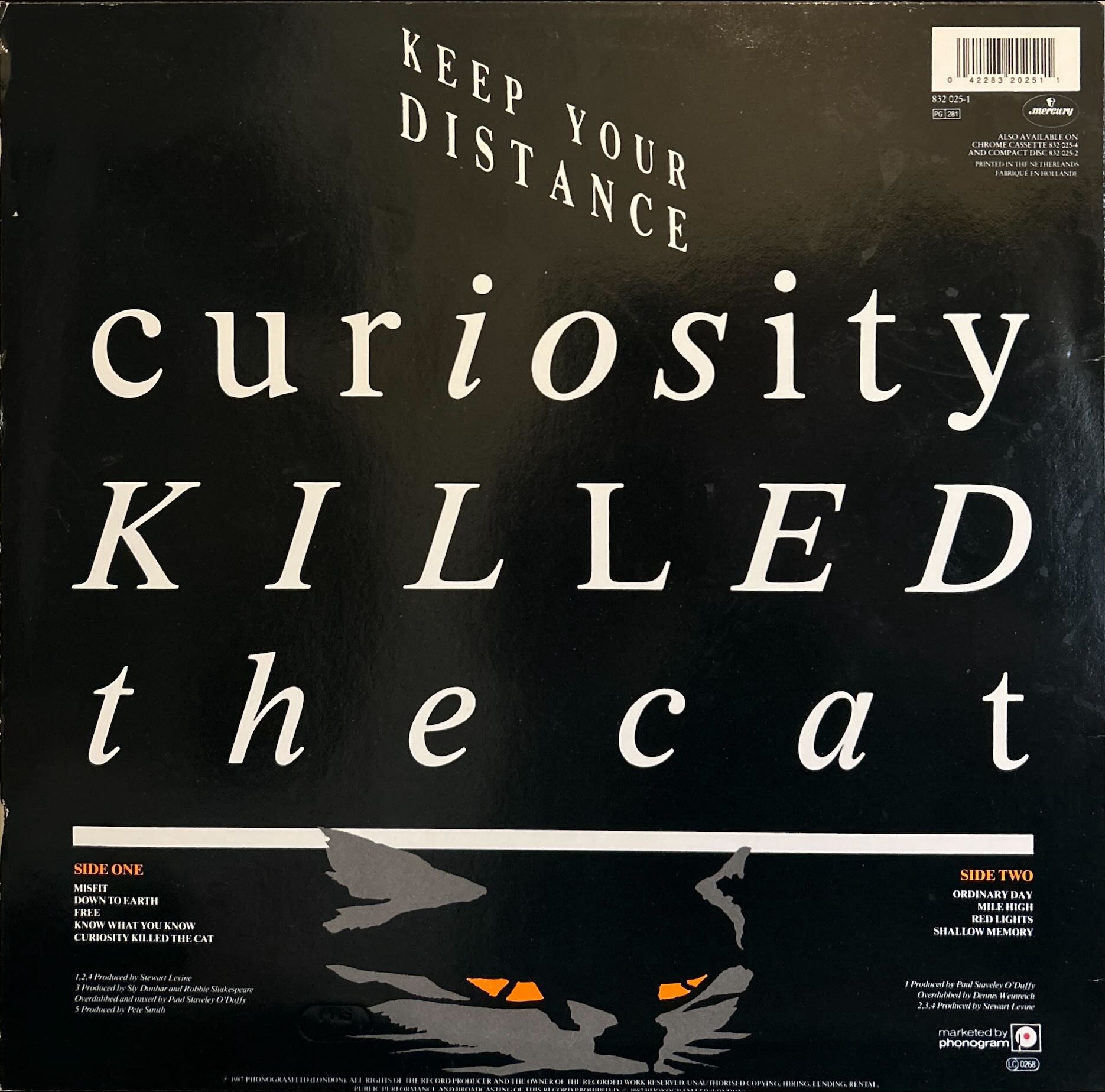 Curiosity Killed The Cat - Keep Your Distance