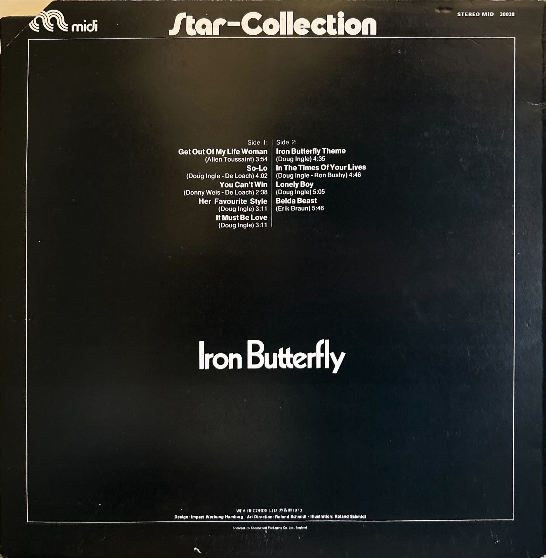 Iron Butterfly - Star-Collection